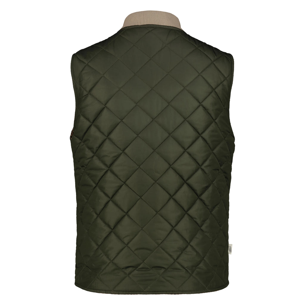 Smanicato Reversibile Owl in Lana Pied de Poule con Zip
