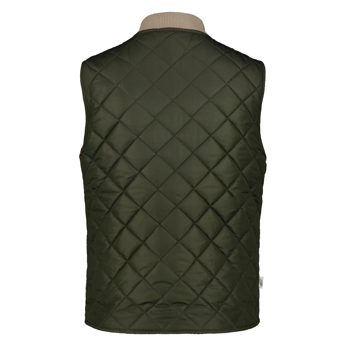 Smanicato Reversibile Owl in Lana Pied de Poule con Zip