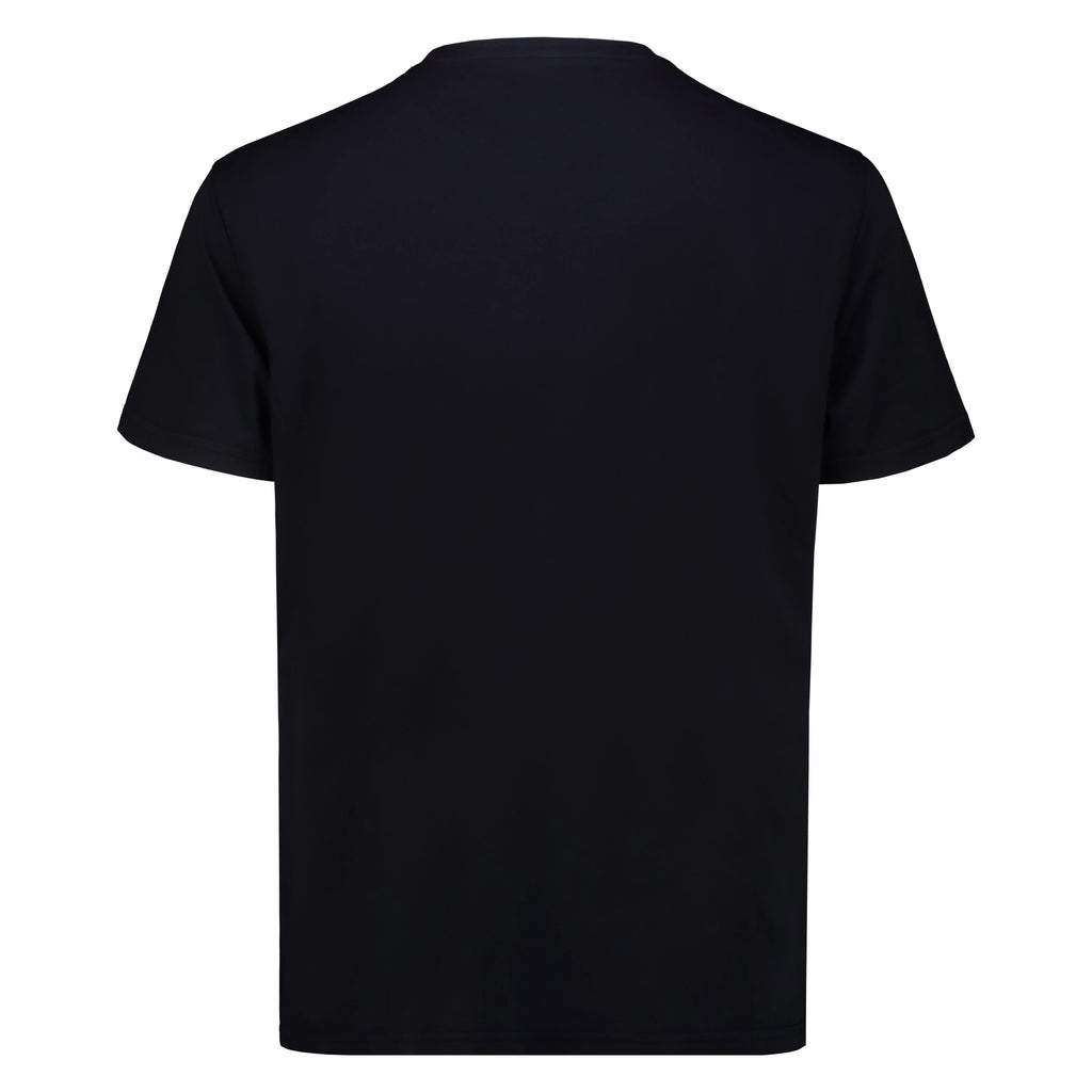 T-Shirt Freeport in Jersey con Taschino (Navy)