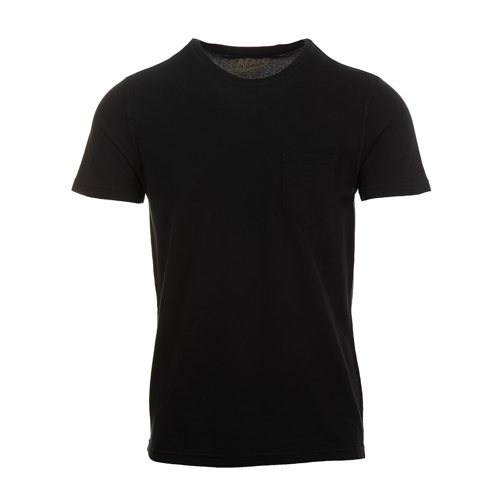 T-shirt Orchard in Piquet con Taschino (Navy)