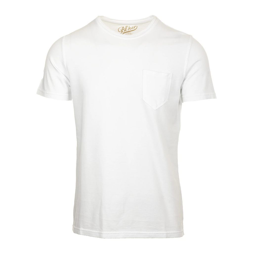 T-shirt Orchard in Piquet con Taschino (White)