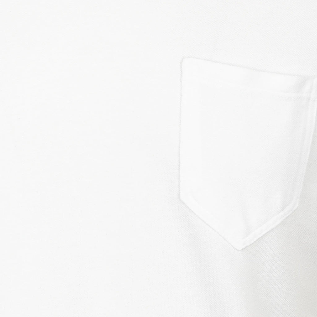 T-shirt Orchard in Piquet con Taschino (White)