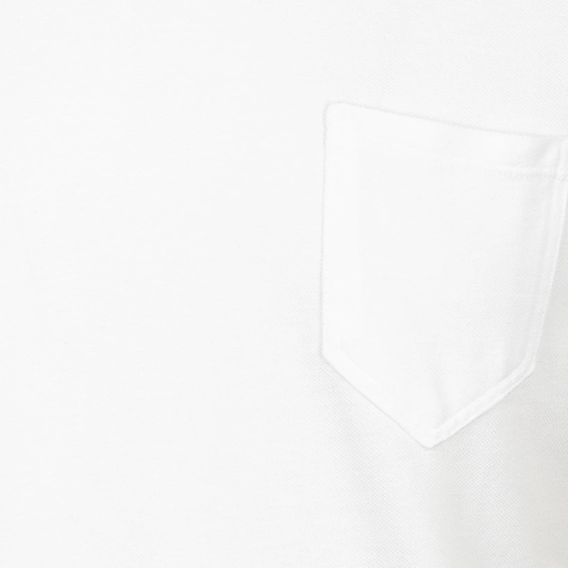 T-shirt Orchard in Piquet con Taschino (White)