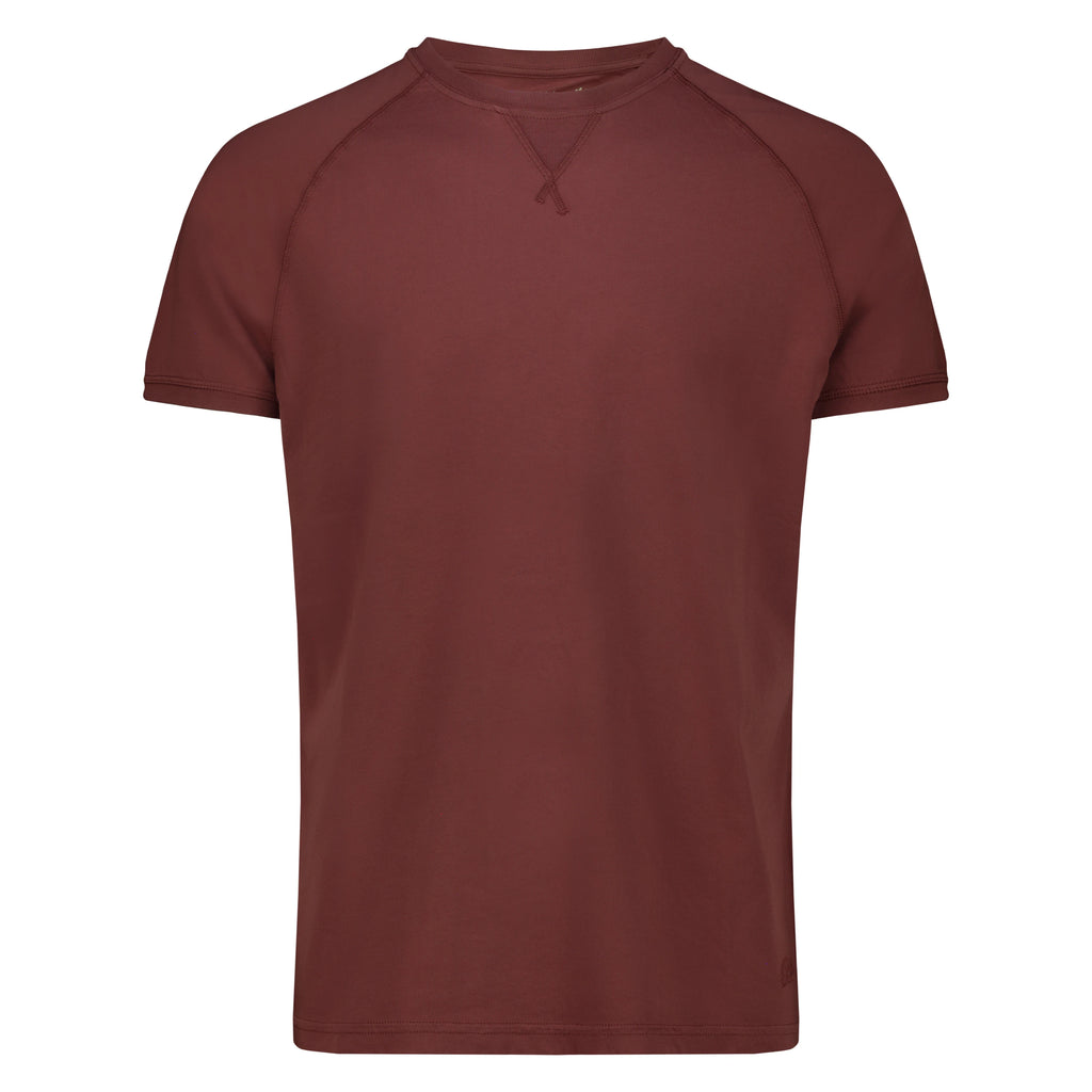 T-shirt Raglan Salem in Jersey (Bordeaux)