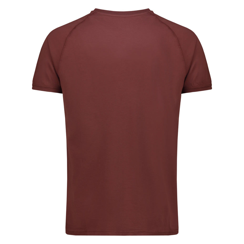 T-shirt Raglan Salem in Jersey (Bordeaux)