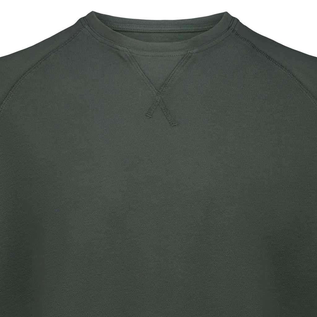 T-Shirt Raglan Salem in Piquet (Green)