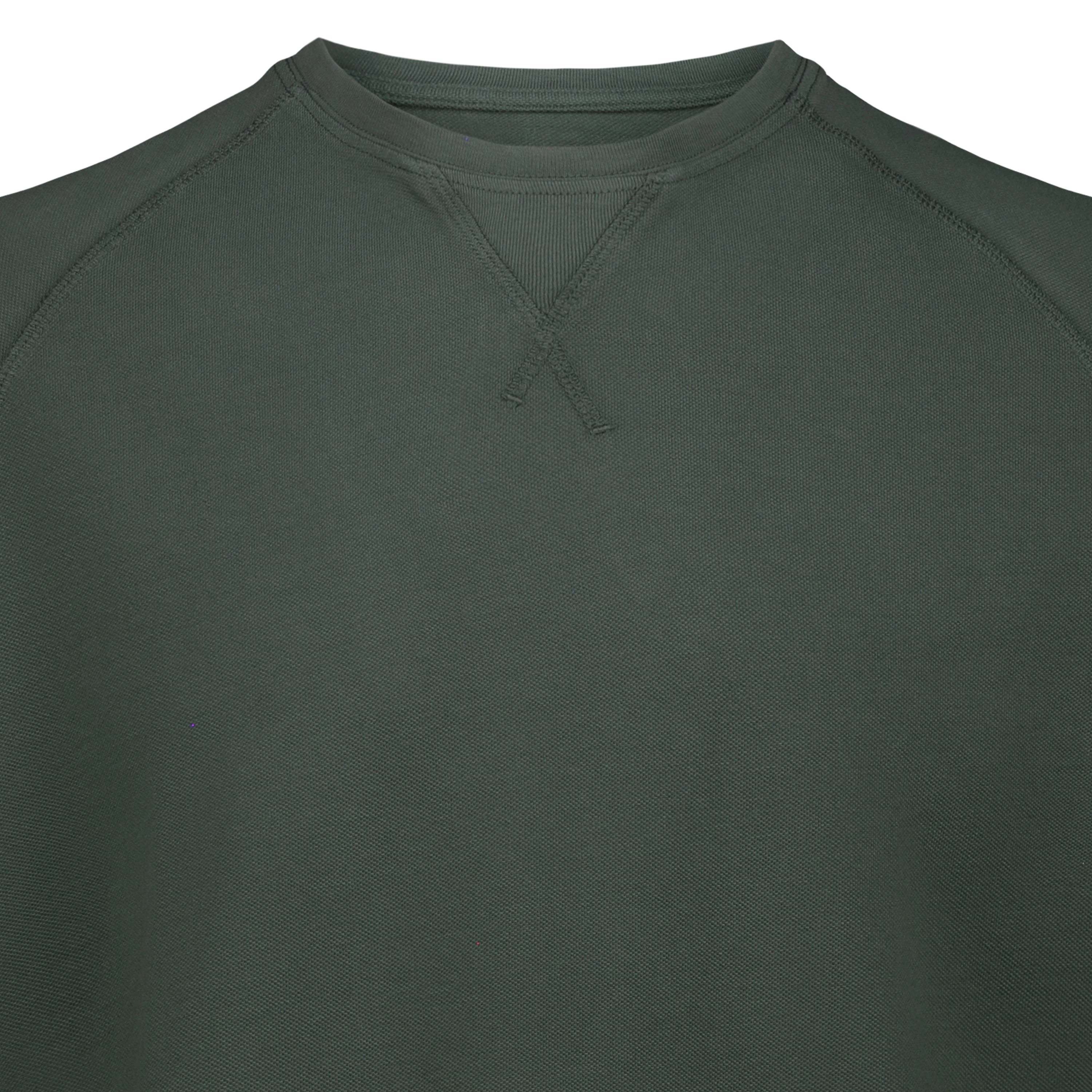 T-Shirt Raglan Salem in Piquet (Green)
