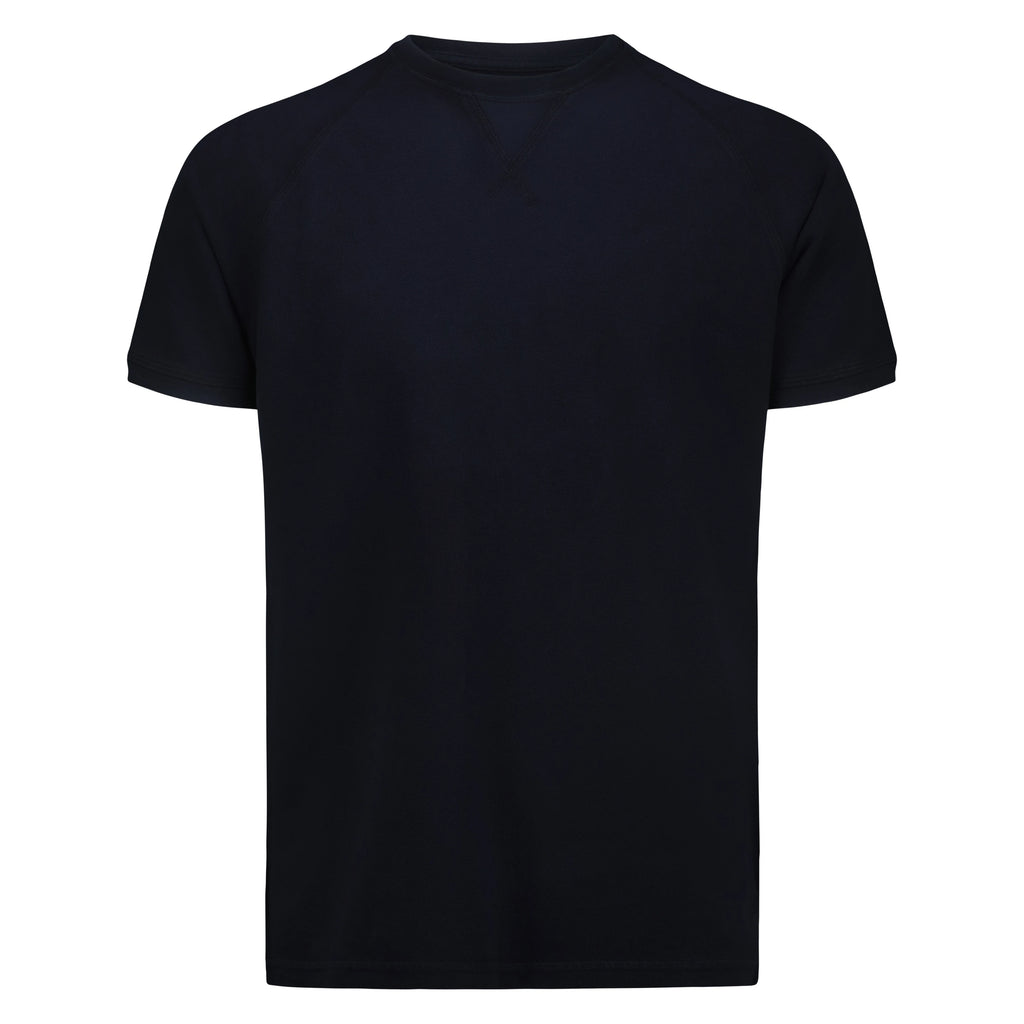 T-Shirt Raglan Salem in Piquet (Navy)