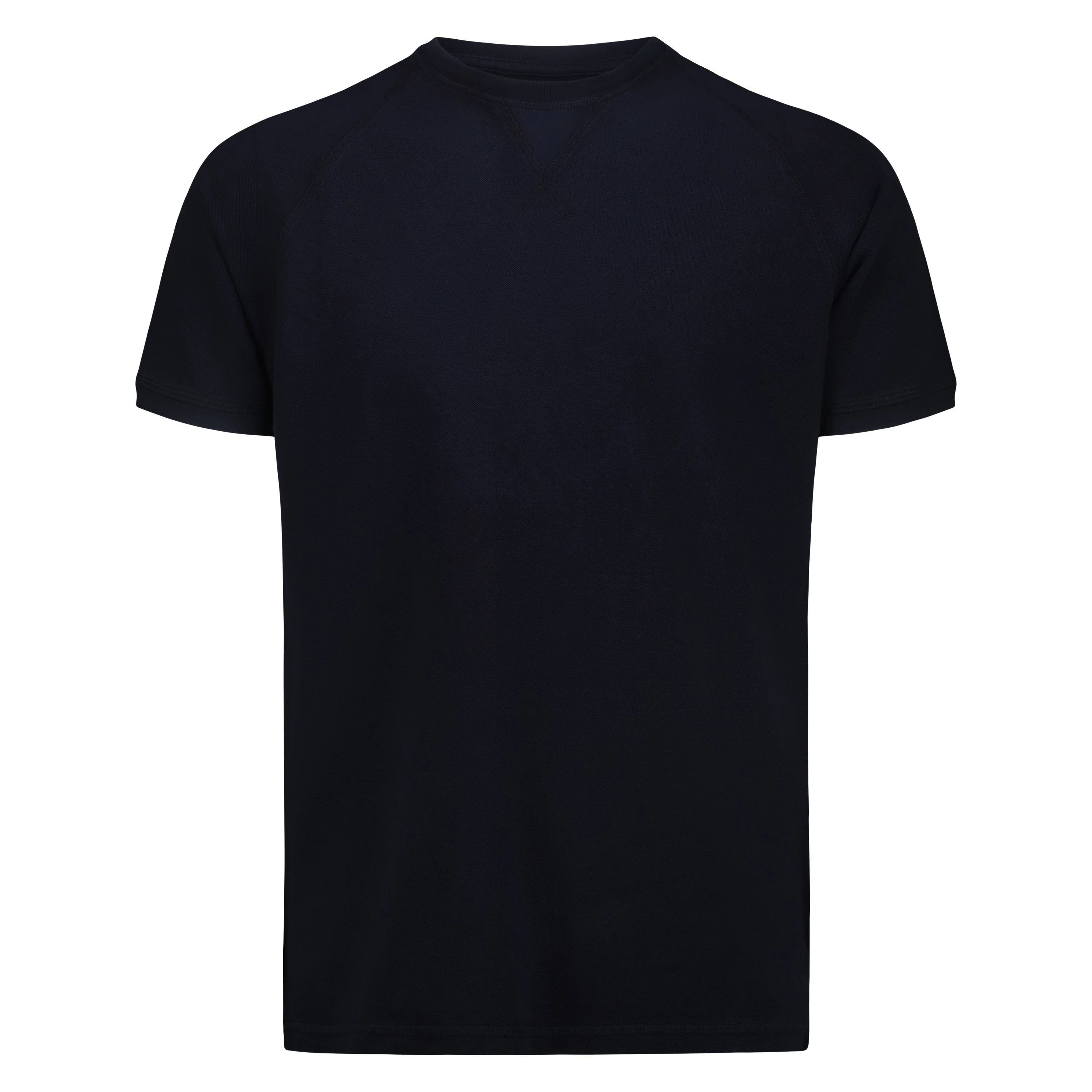 T-Shirt Raglan Salem in Piquet (Navy)