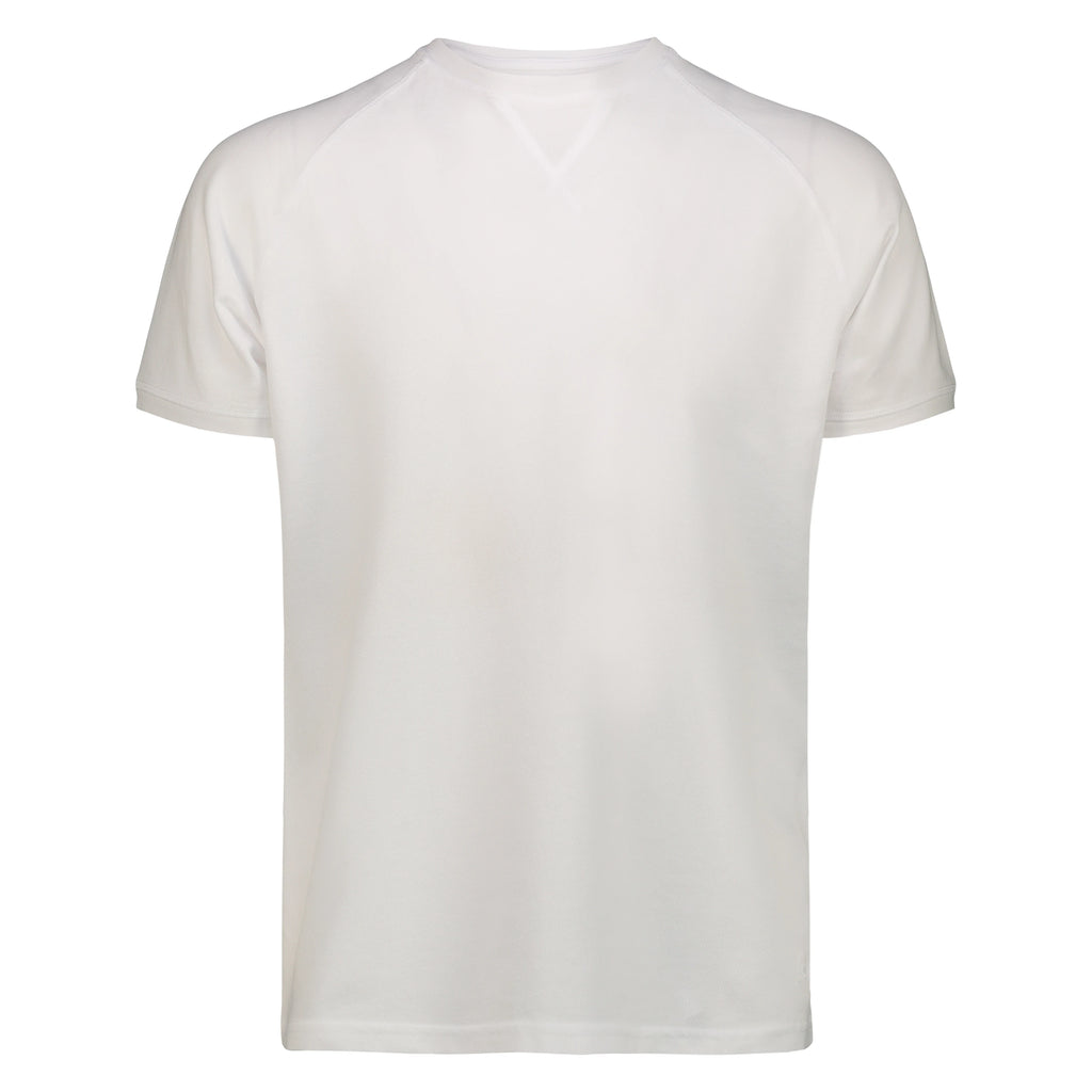 T-Shirt Raglan Salem in Piquet (White)