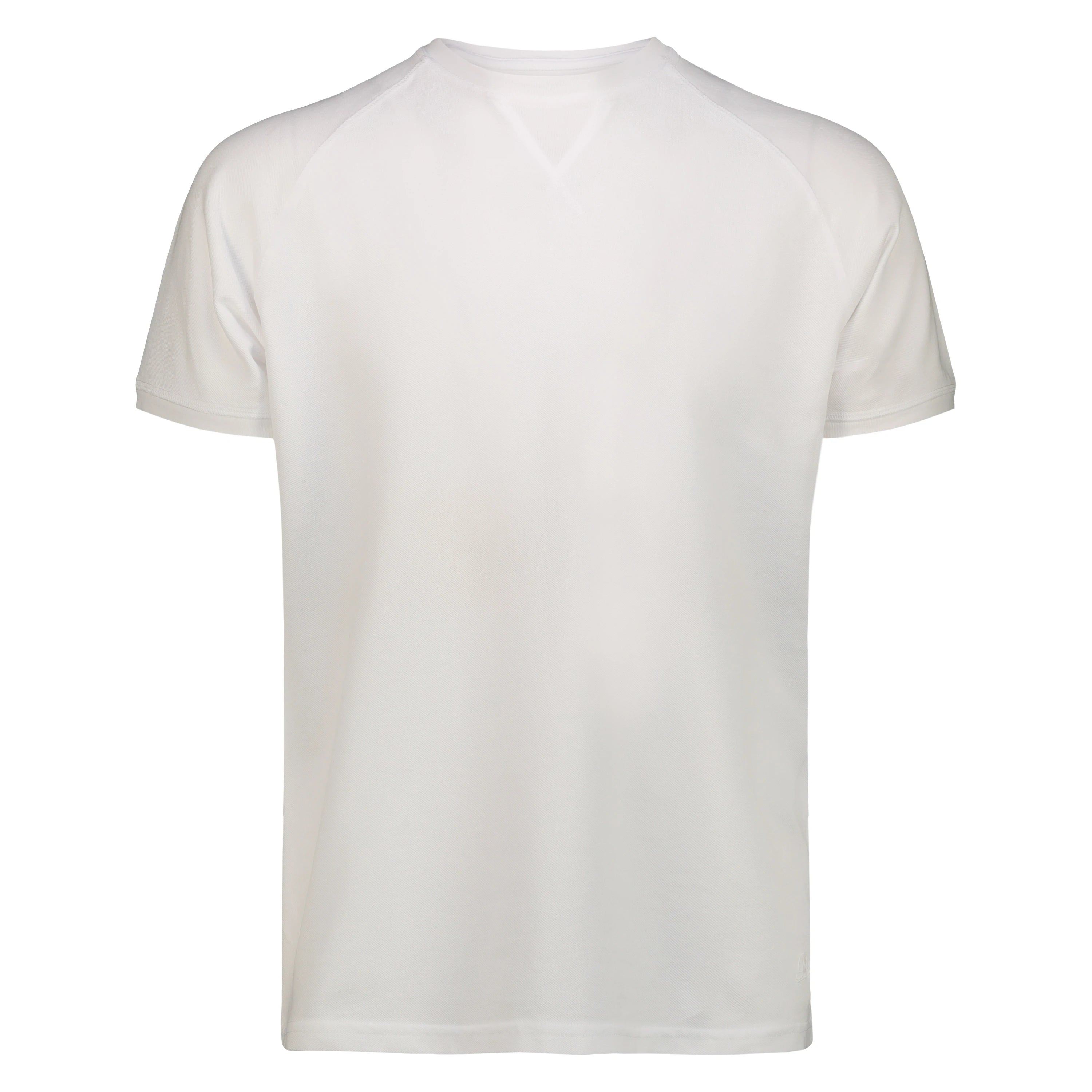 T-Shirt Raglan Salem in Piquet (White)