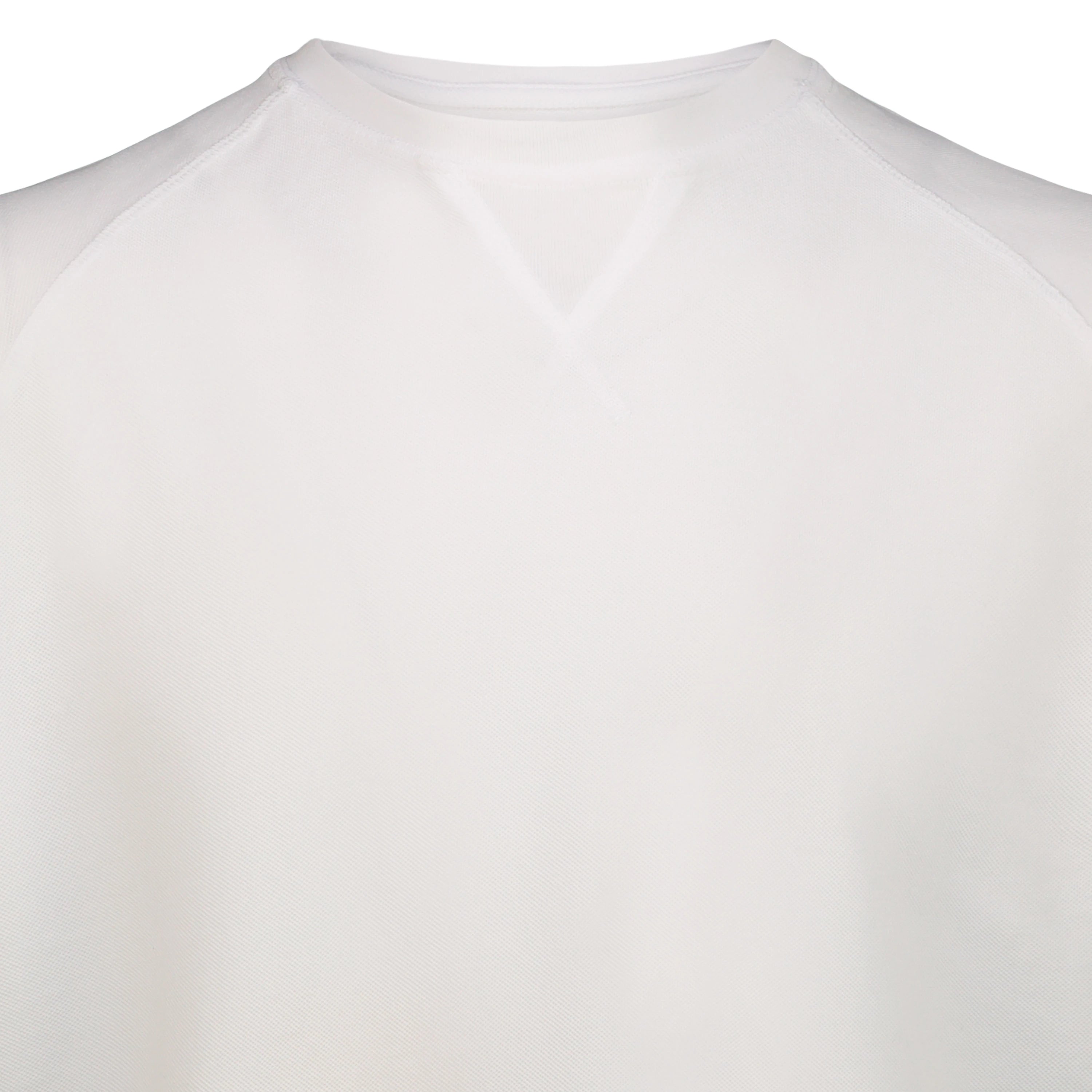 T-Shirt Raglan Salem in Piquet (White)