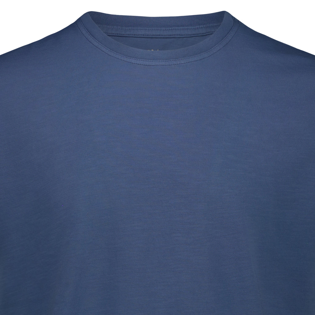 T-shirt Eagle Lake in Jersey Fiammato (Royal)