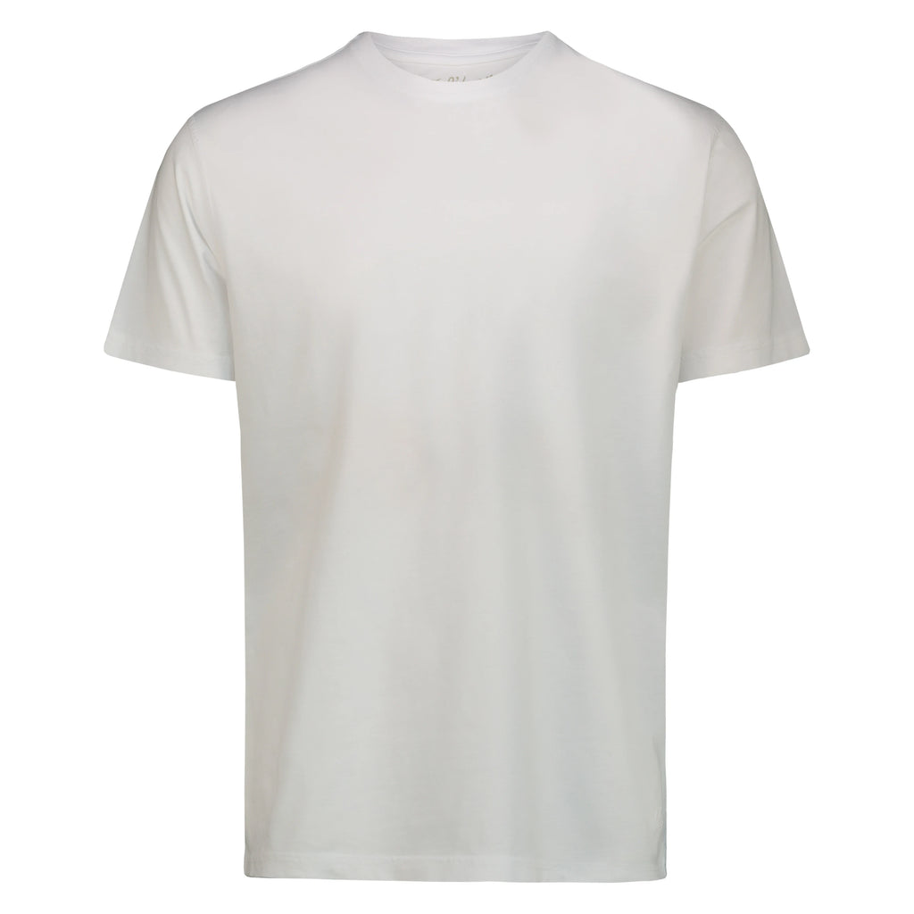 T-shirt Eagle Lake in Jersey Fiammato (White)