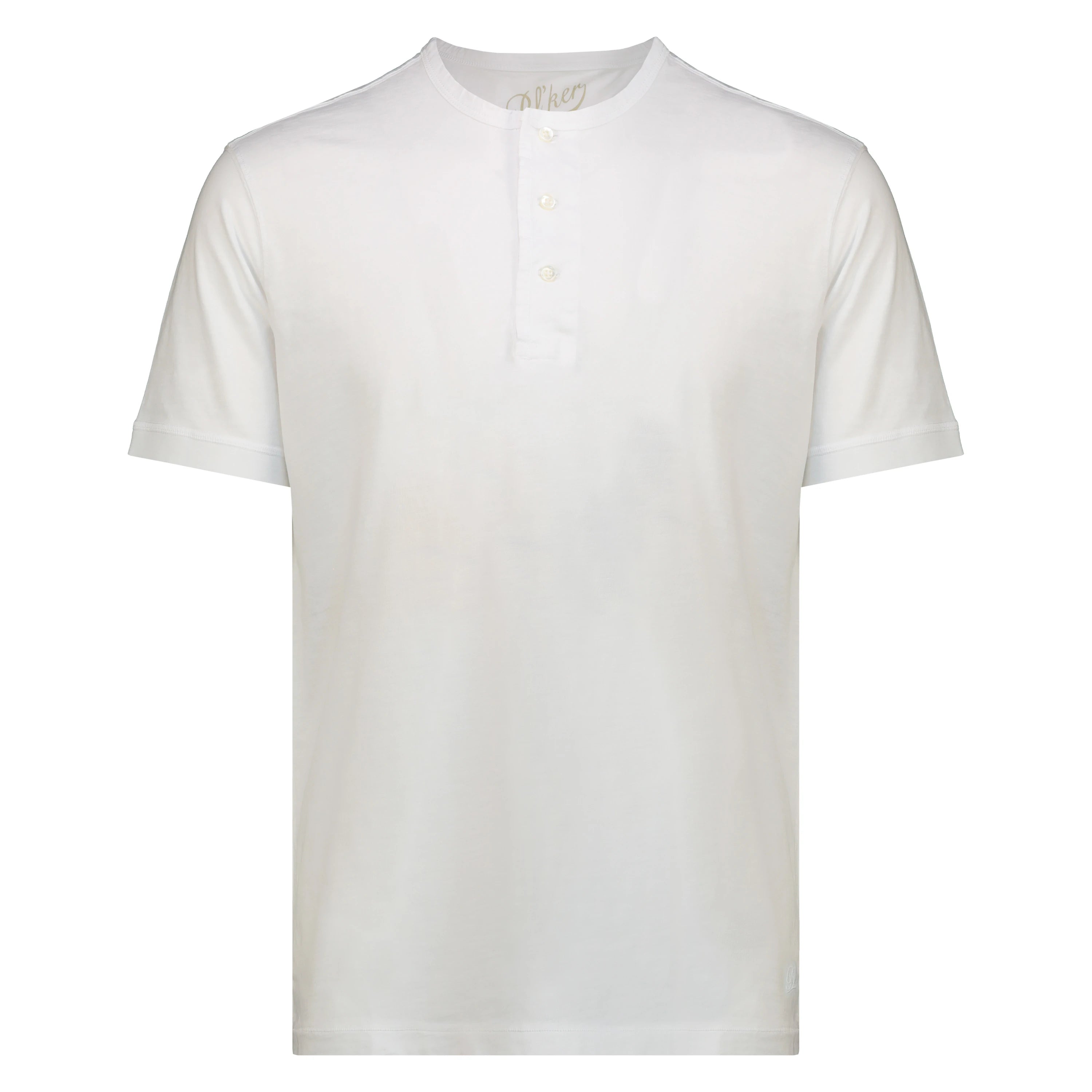 T-shirt Chester Lake Champlain in Jersey Fiammato (White)