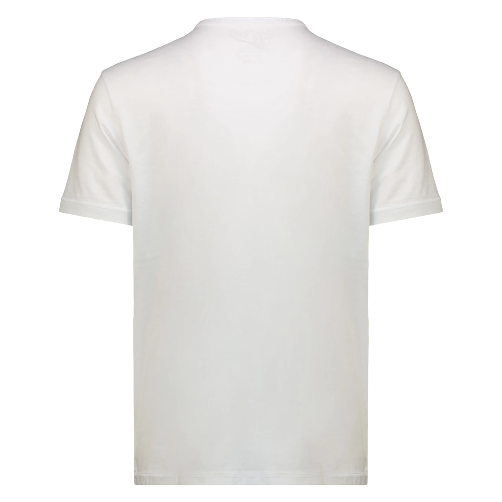 T-shirt Chester Lake Champlain in Jersey Fiammato (White)
