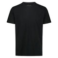 T-Shirt Casco Bay in Jersey Fiammato (Black)