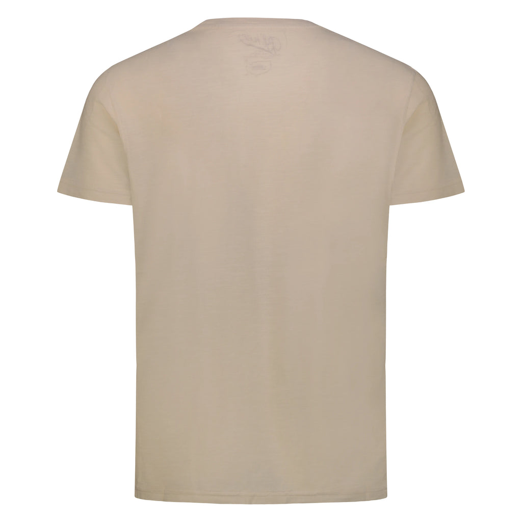T-Shirt Casco Bay in Jersey Fiammato (Butter)