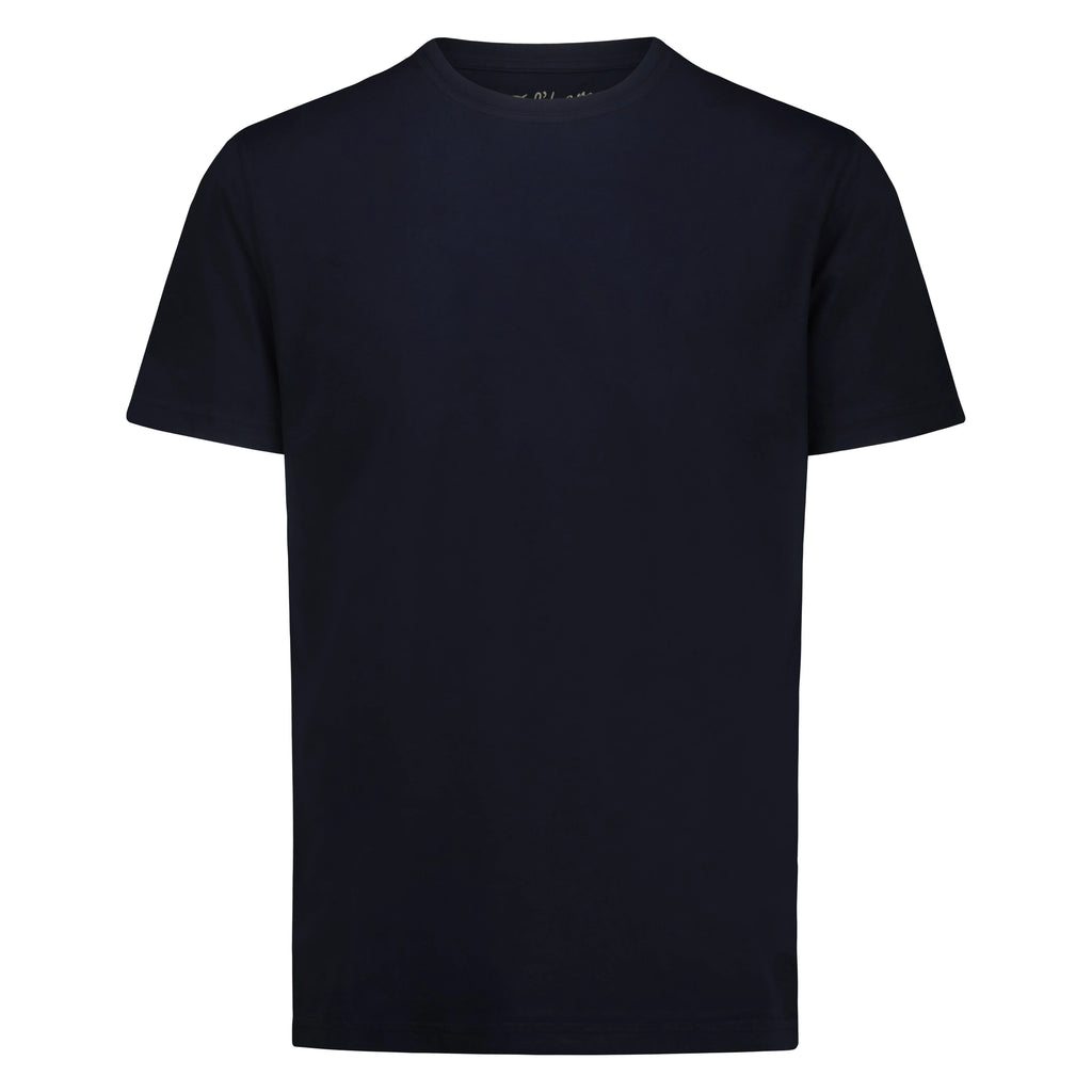 T-Shirt Casco Bay in Jersey Fiammato (Navy)