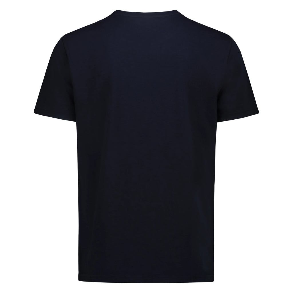 T-Shirt Casco Bay in Jersey Fiammato (Navy)