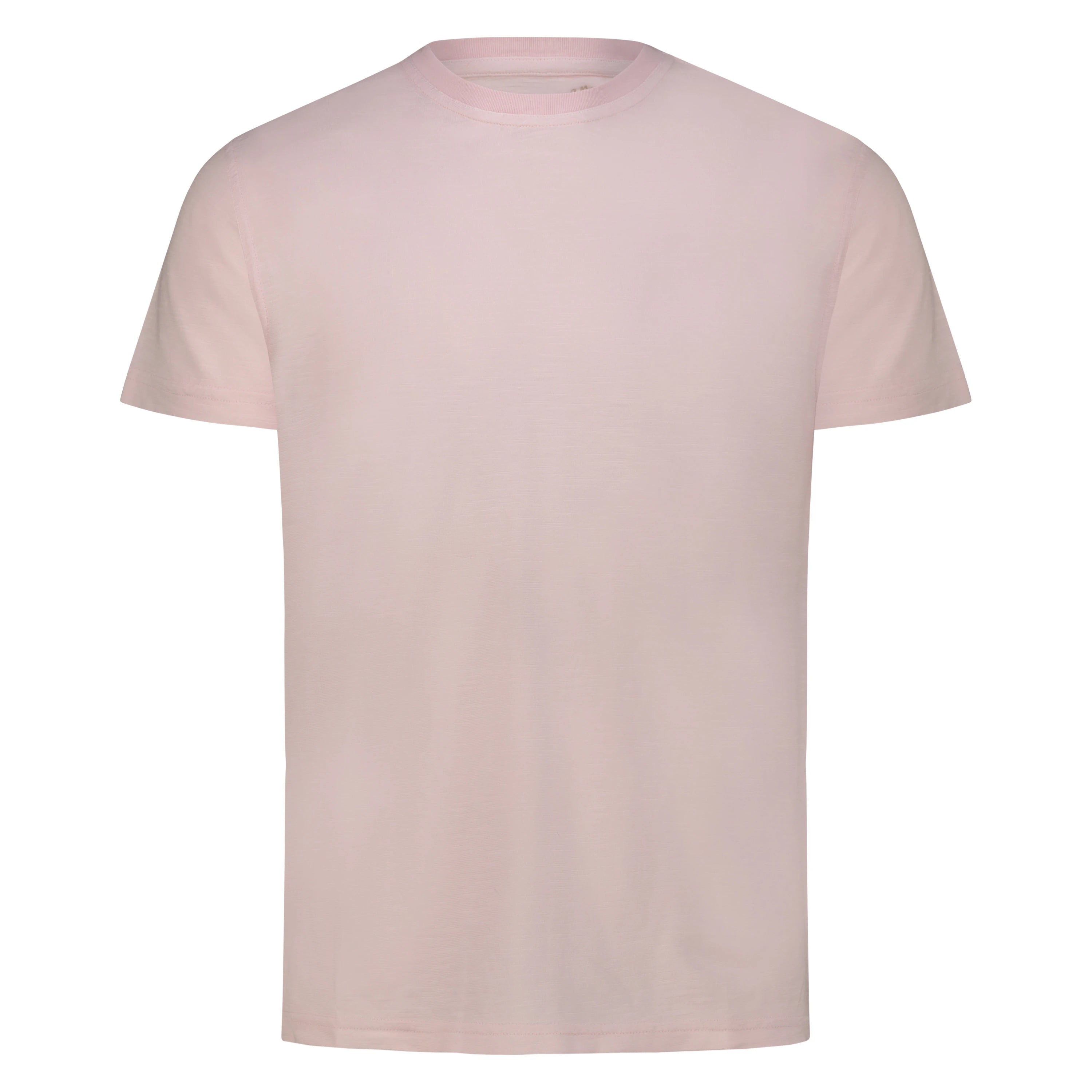 T-Shirt Casco Bay in Jersey Fiammato (Pink)