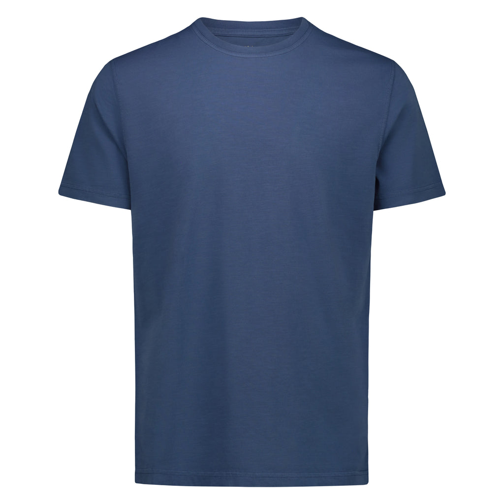 T-Shirt Casco Bay in Jersey Fiammato (Royal)