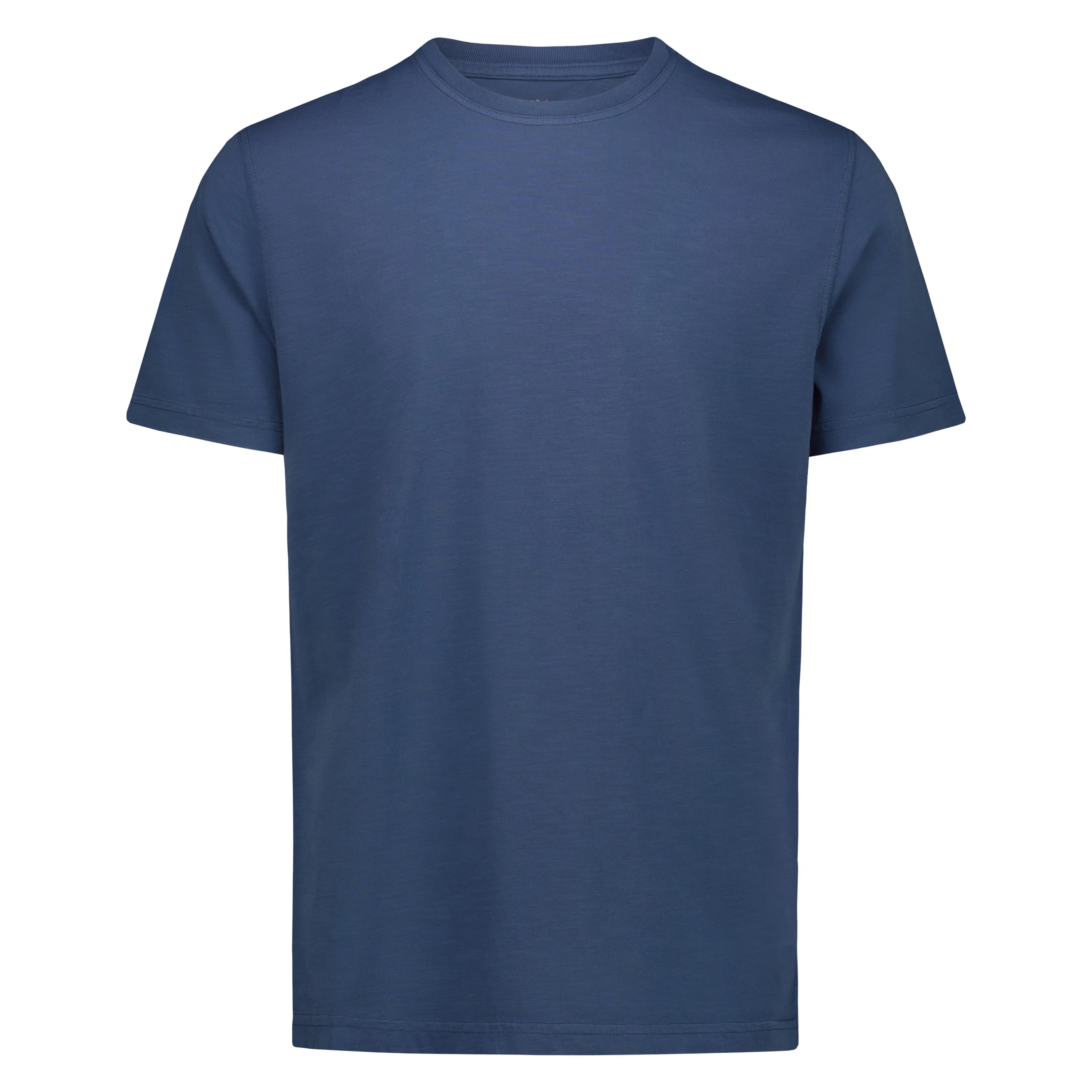 T-Shirt Casco Bay in Jersey Fiammato (Royal)