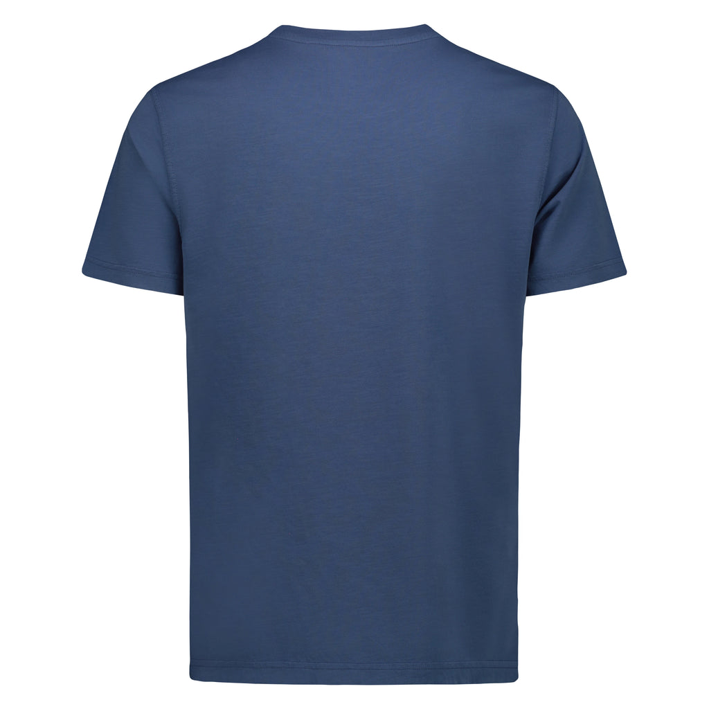 T-Shirt Casco Bay in Jersey Fiammato (Royal)