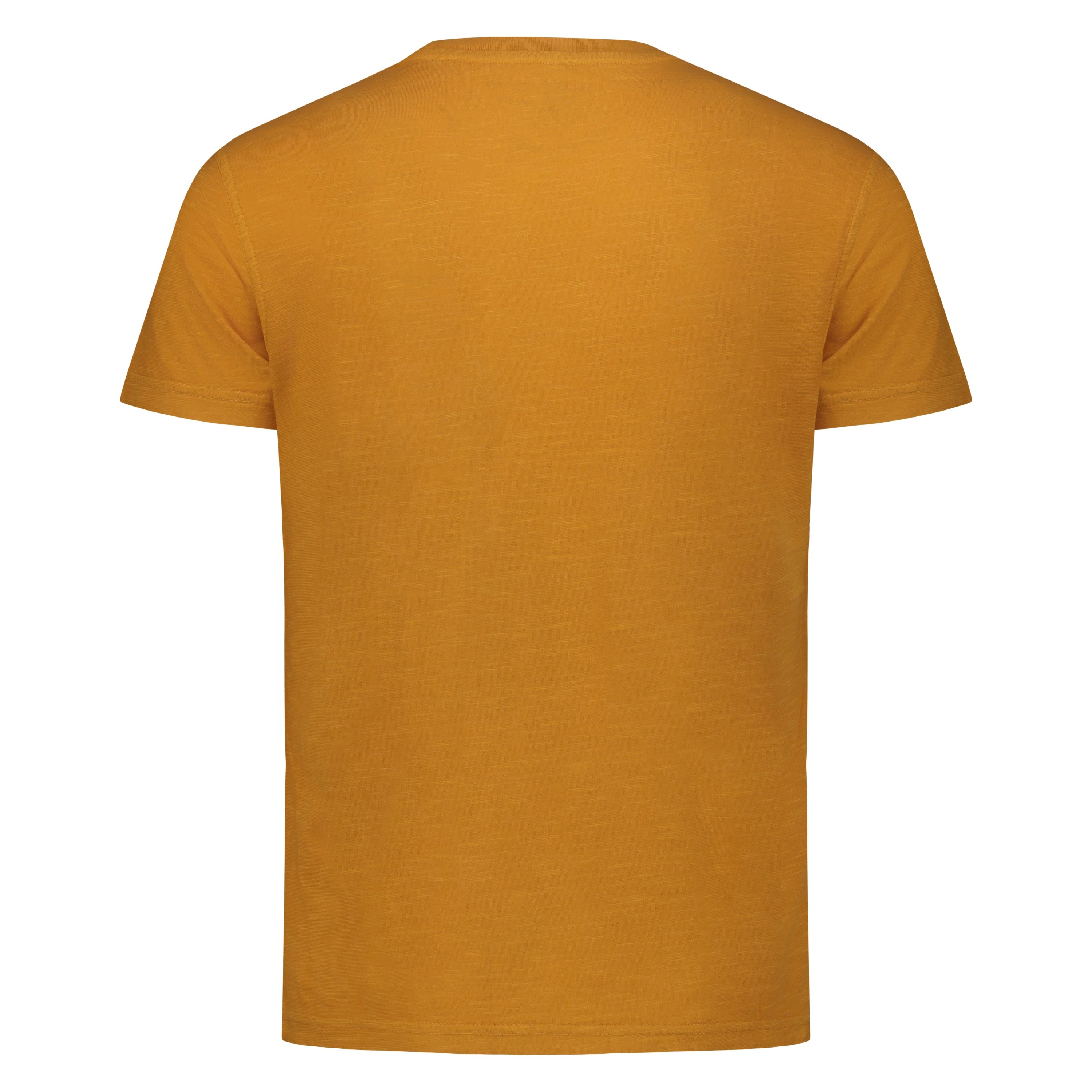 T-Shirt Casco Bay in Jersey Fiammato (Yellow)