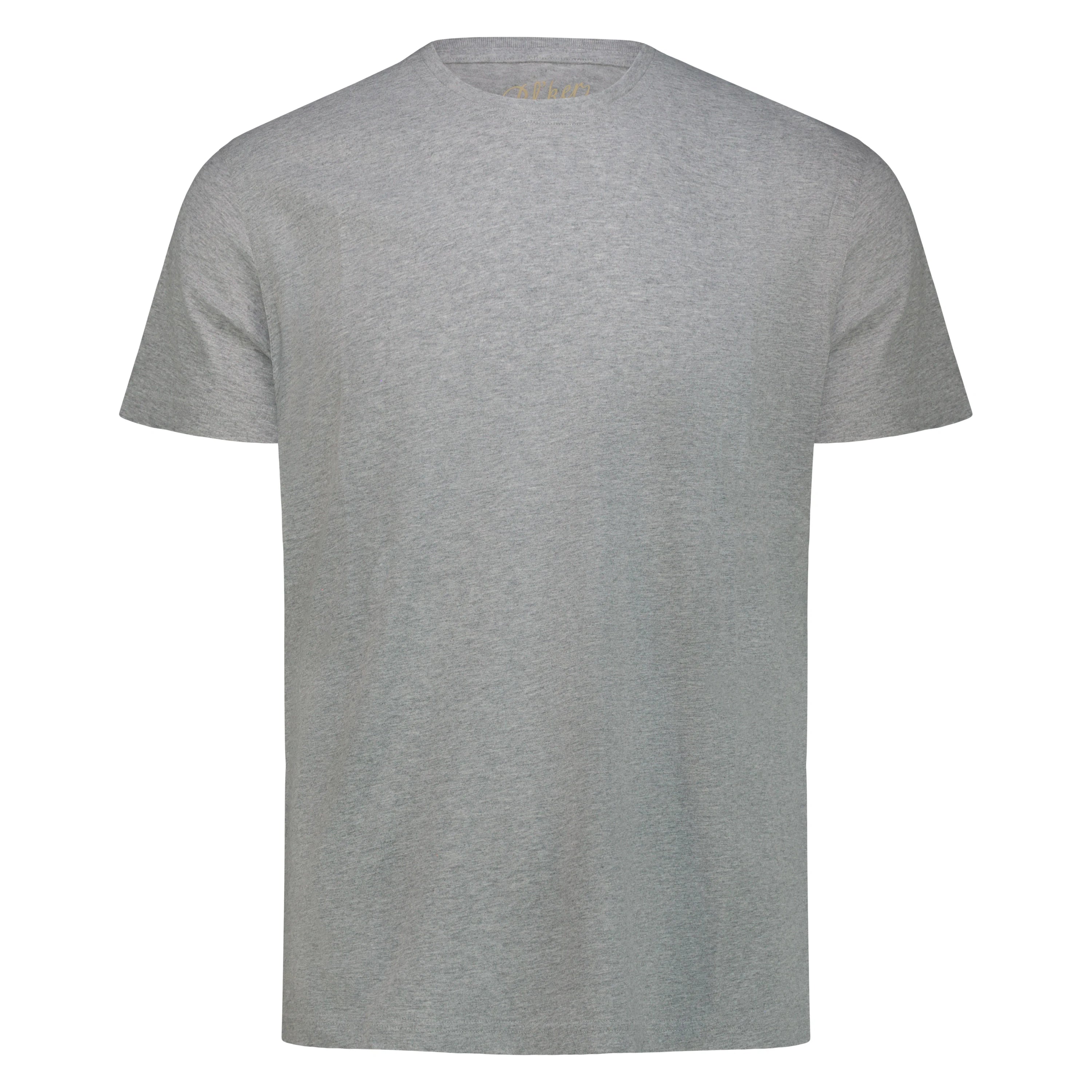 T-Shirt Freeport in Jersey (Grey Melange)