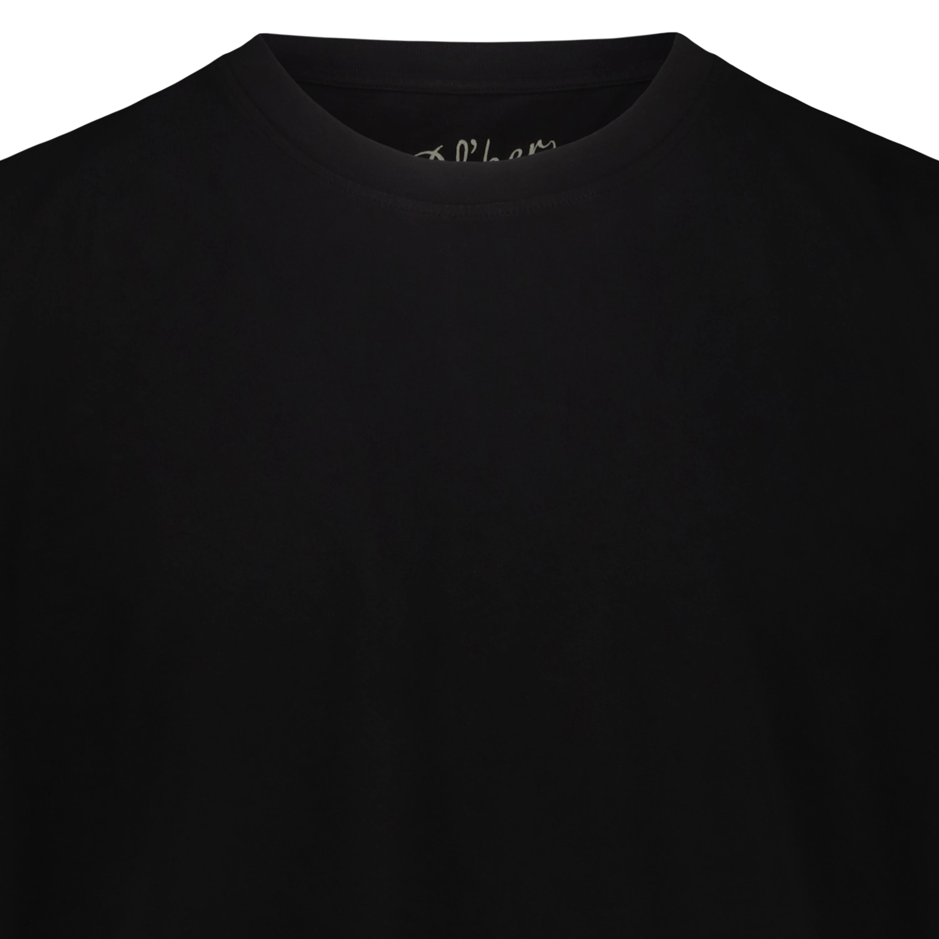 T-Shirt Over Harlem in Jersey Vintage (Black)