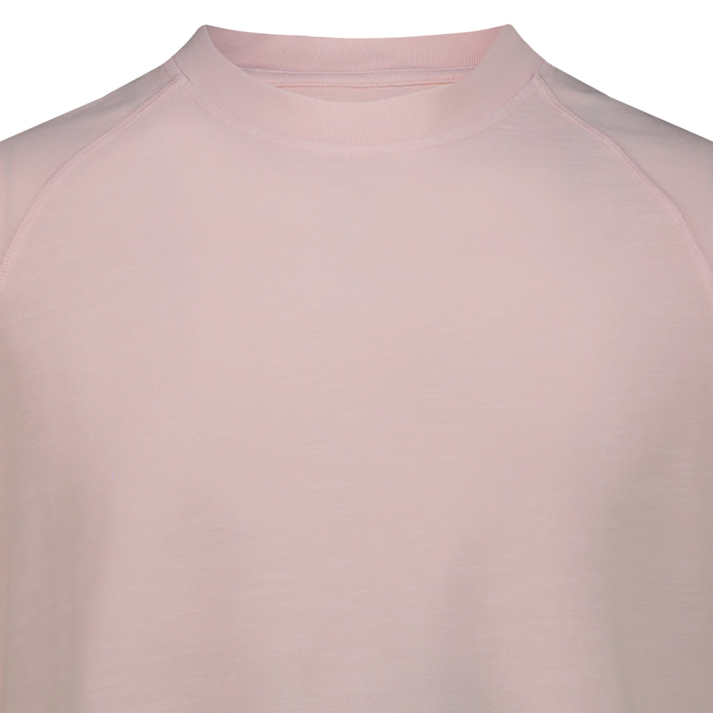 T-Shirt Raglan Brooklyn in Jersey Fiammato (Pink)