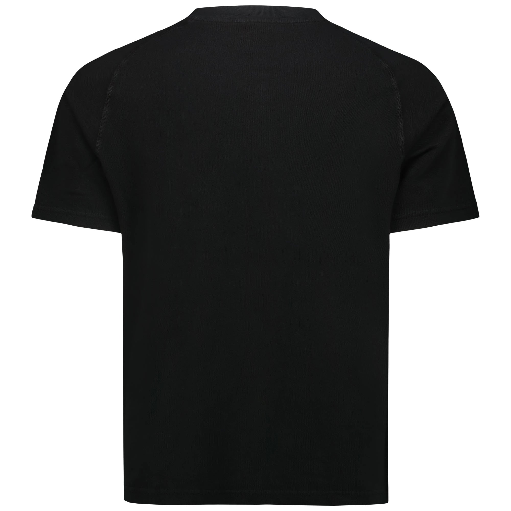 T-shirt Raglan Over Brooklyn in Jersey Vintage (Black)