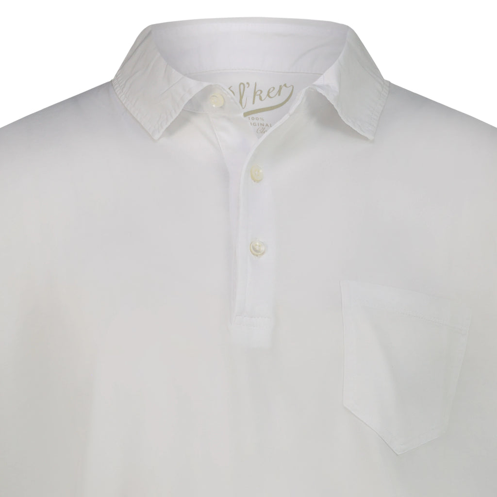 Polo Cape Cod in Jersey con Taschino (White)