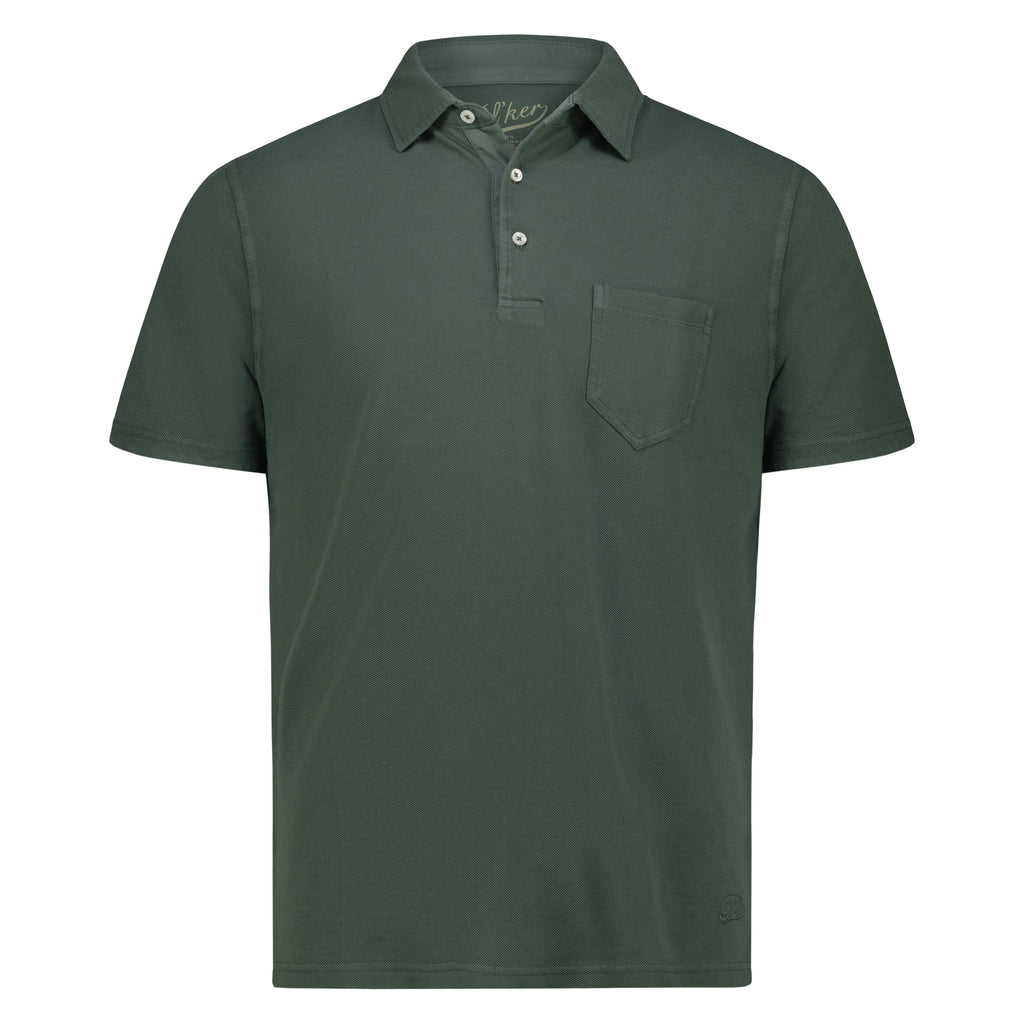 Polo Montauk in Piquet con Taschino (Green)