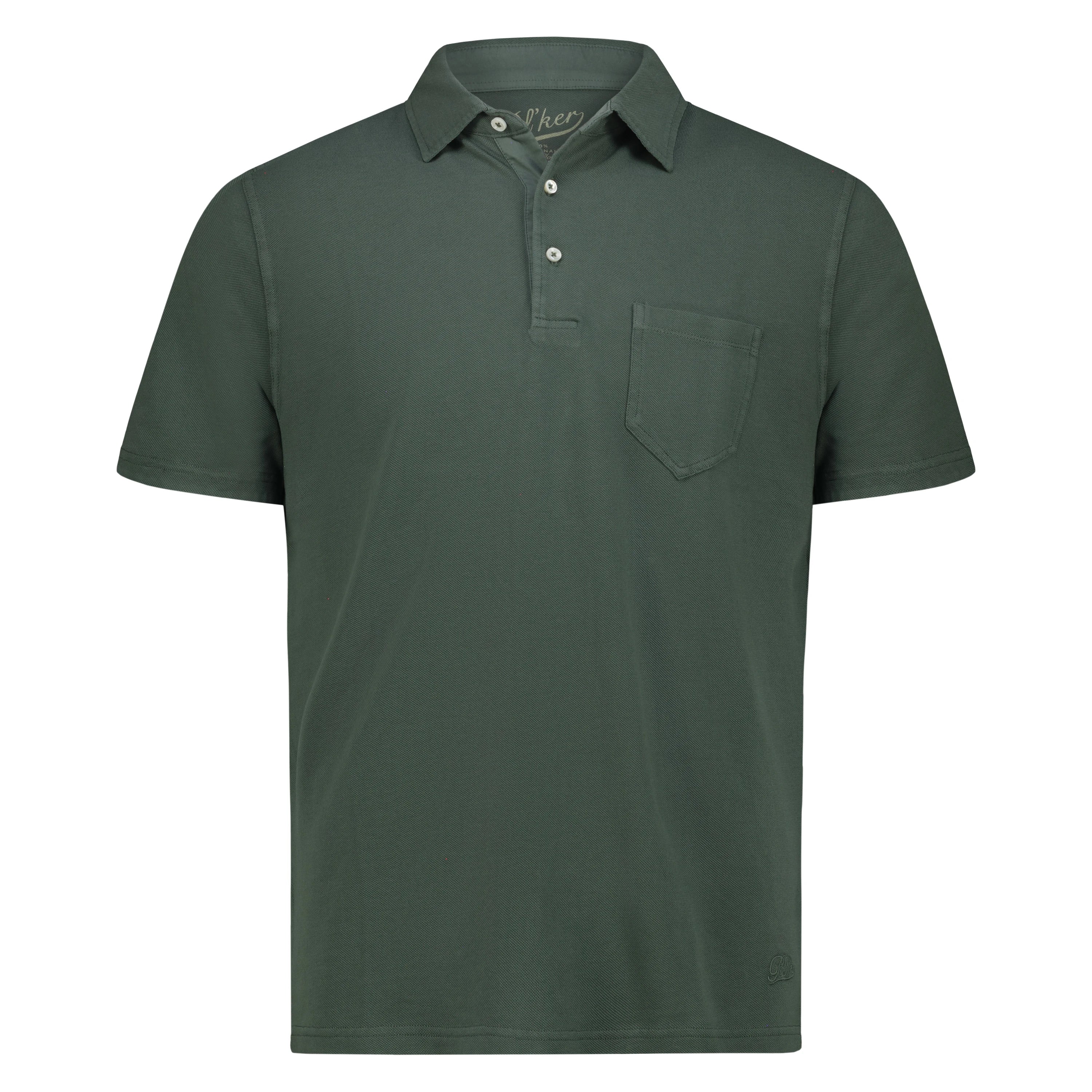 Polo Montauk in Piquet con Taschino (Green)