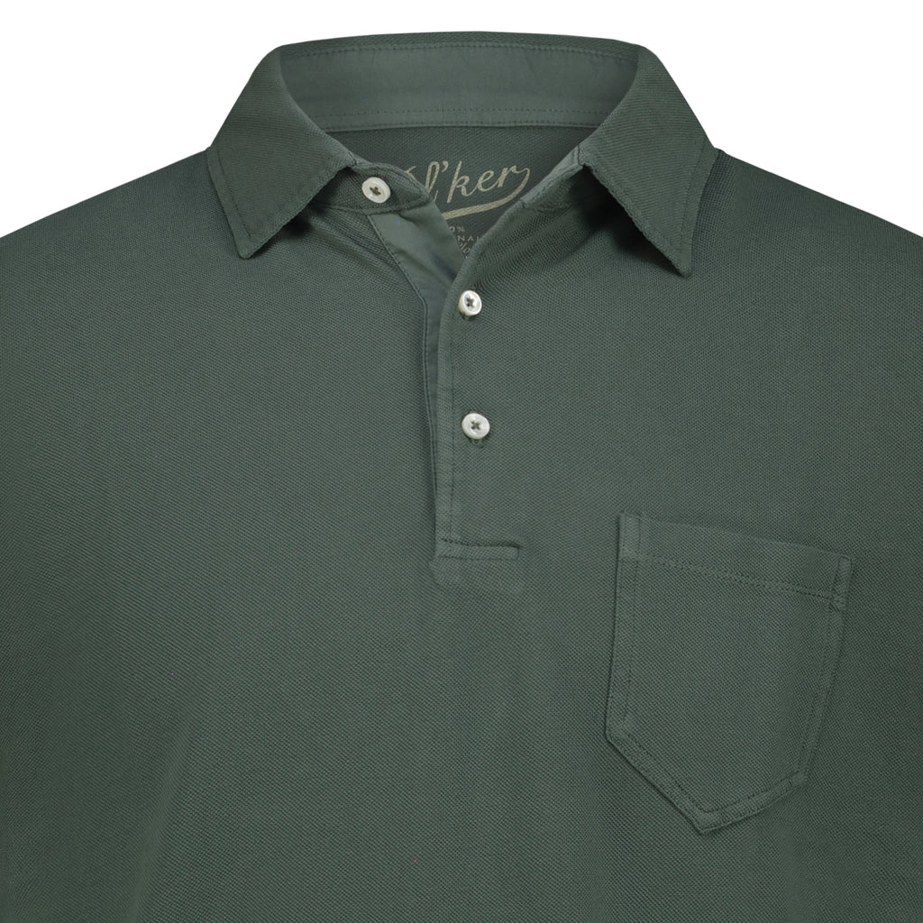 Polo Montauk in Piquet con Taschino (Green)