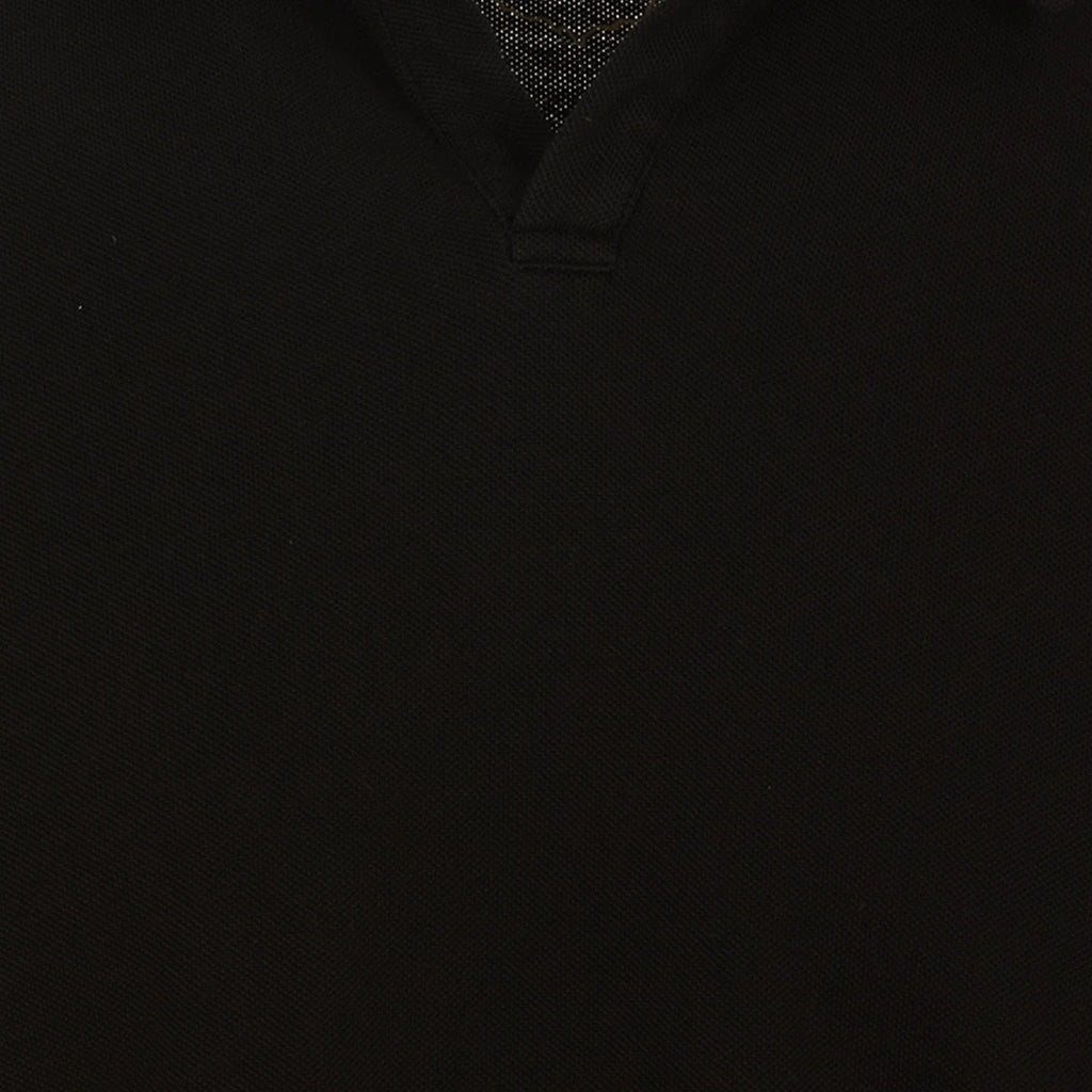 Polo Skipper Rockland in Piquet (Black)