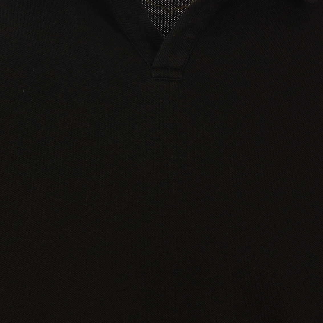 Polo Skipper Rockland in Piquet (Black)