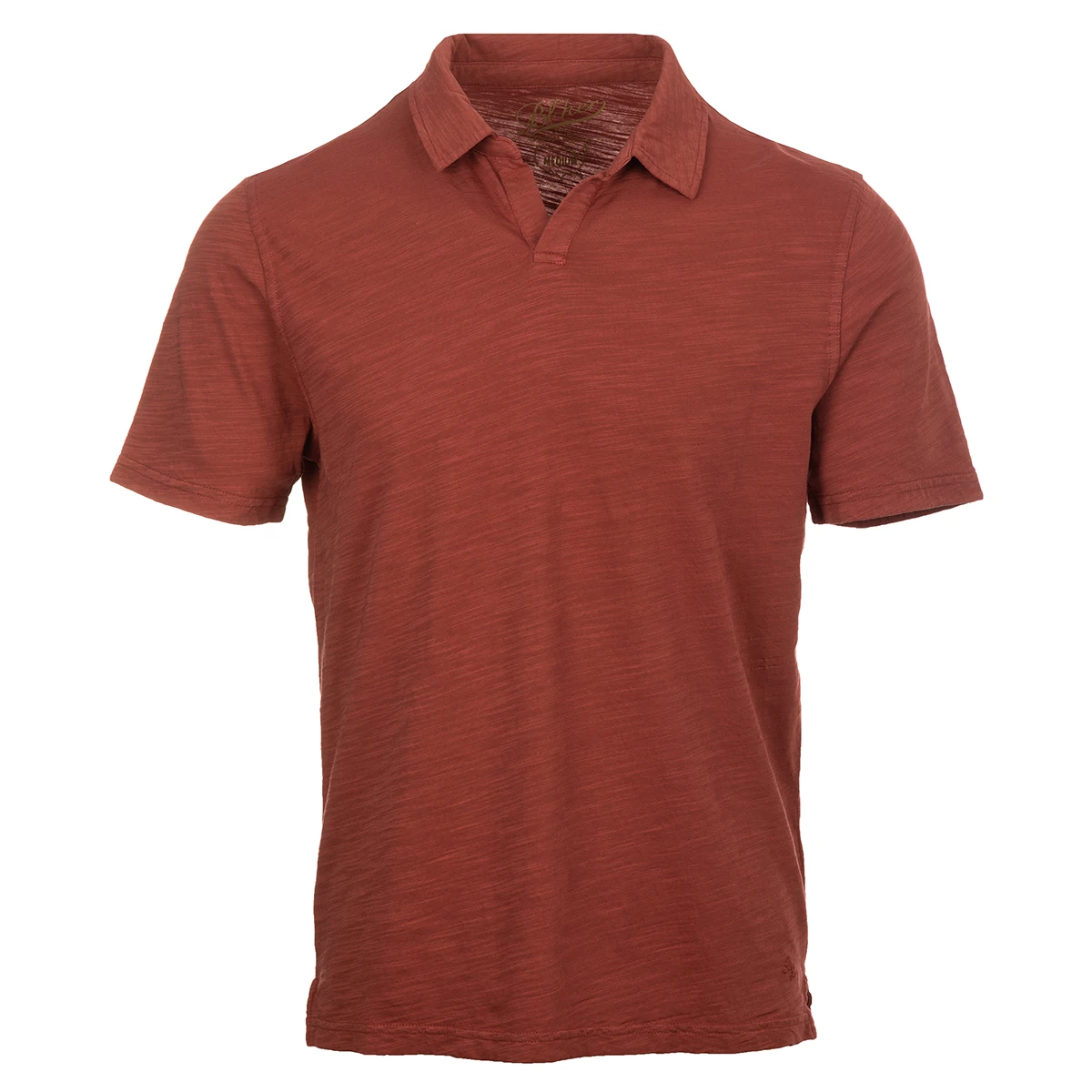 Polo Skipper Long Island in Jersey Fiammato (Faded Red)
