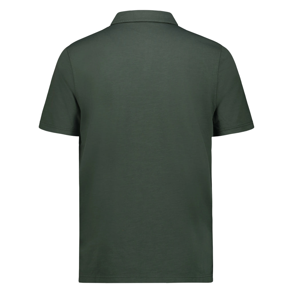 Polo Skipper Long Island in Jersey Fiammato (Green)