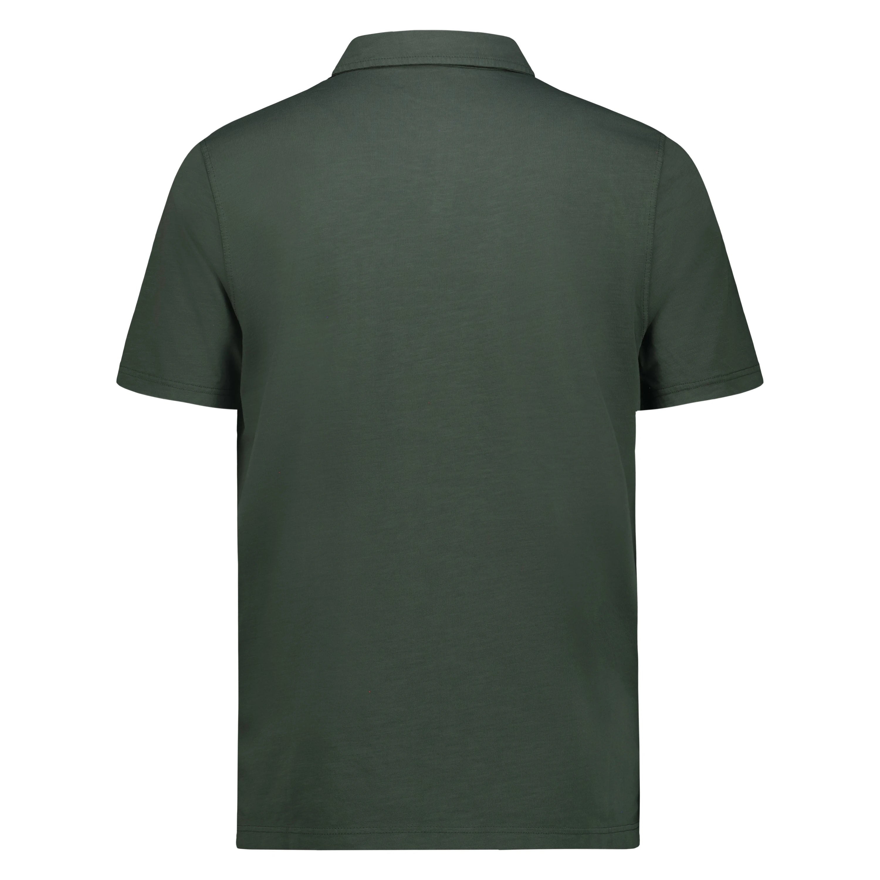 Polo Skipper Long Island in Jersey Fiammato (Green)