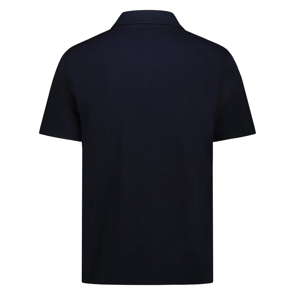 Polo Skipper Long Island in Jersey Fiammato (Navy)