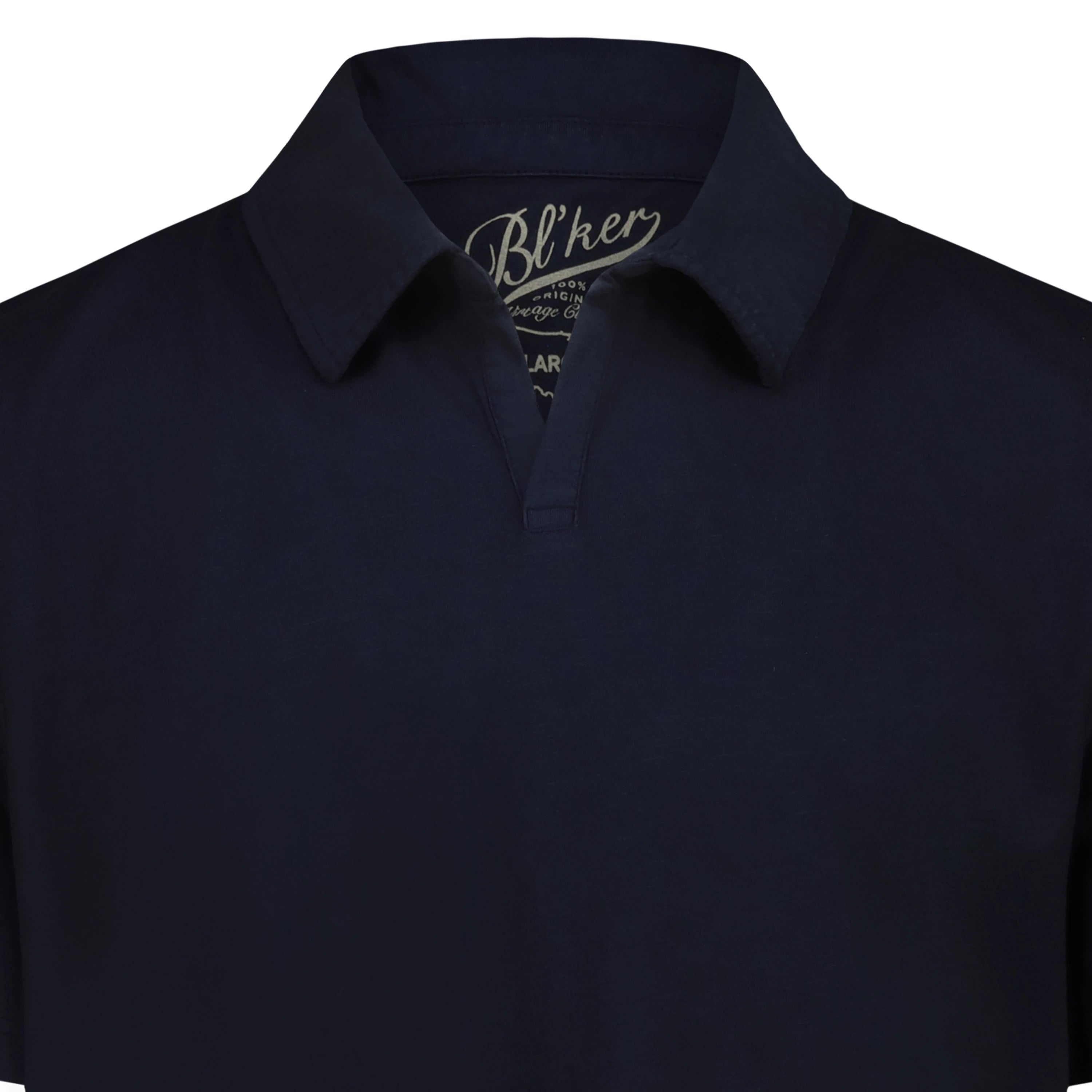 Polo Skipper Long Island in Jersey Fiammato (Navy)