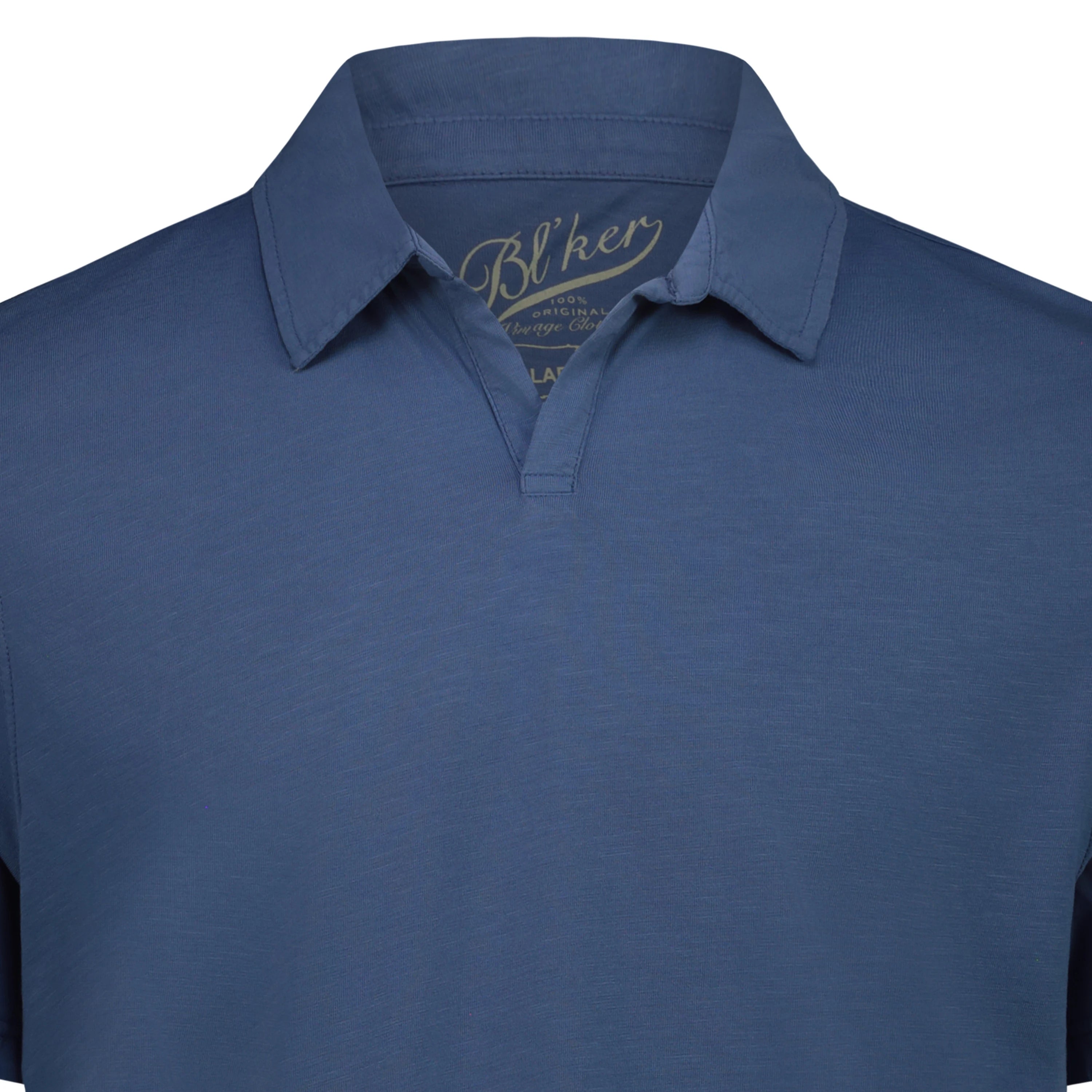 Polo Skipper Long Island in Jersey Fiammato (Royal)
