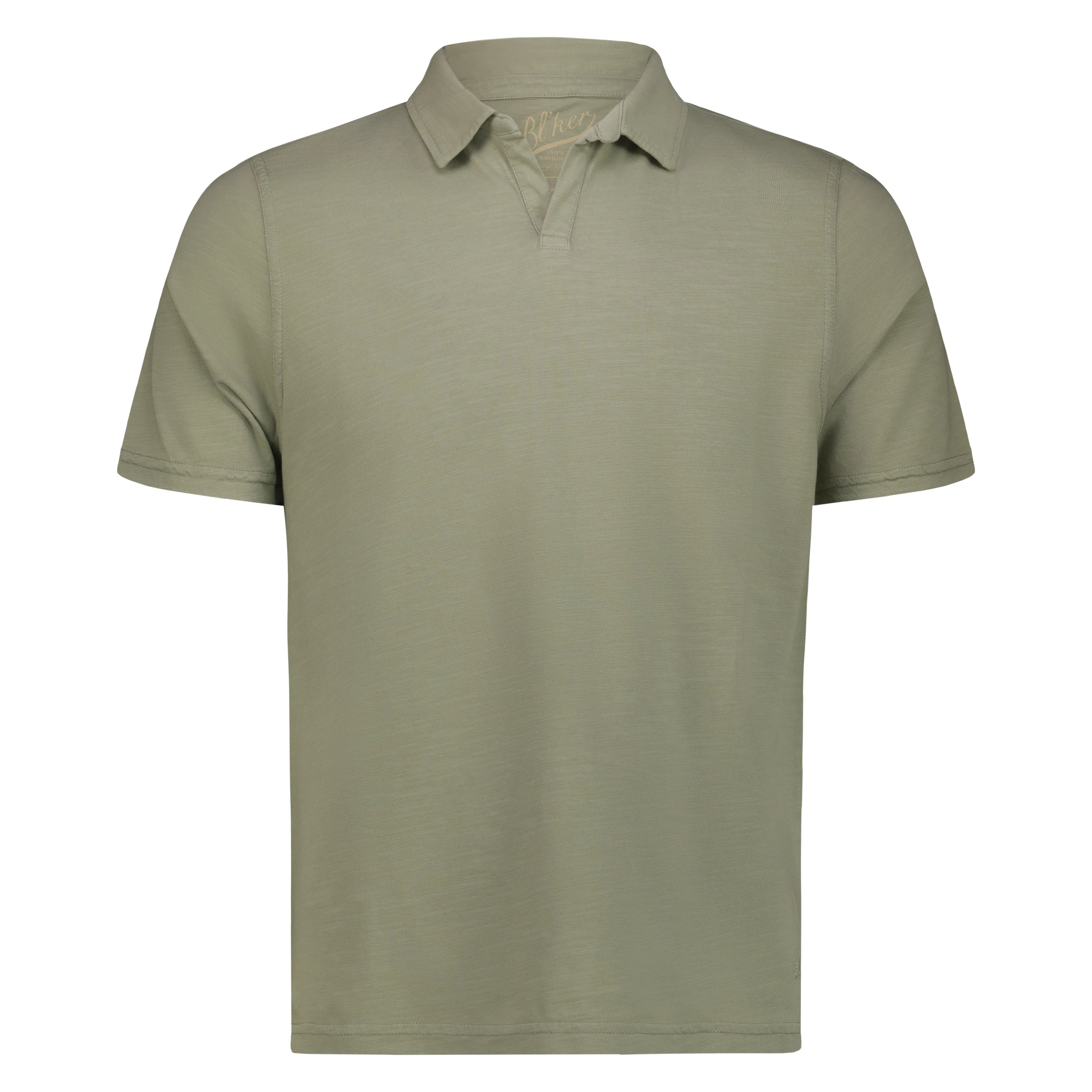 Polo Skipper Long Island in Jersey Fiammato (Sage)