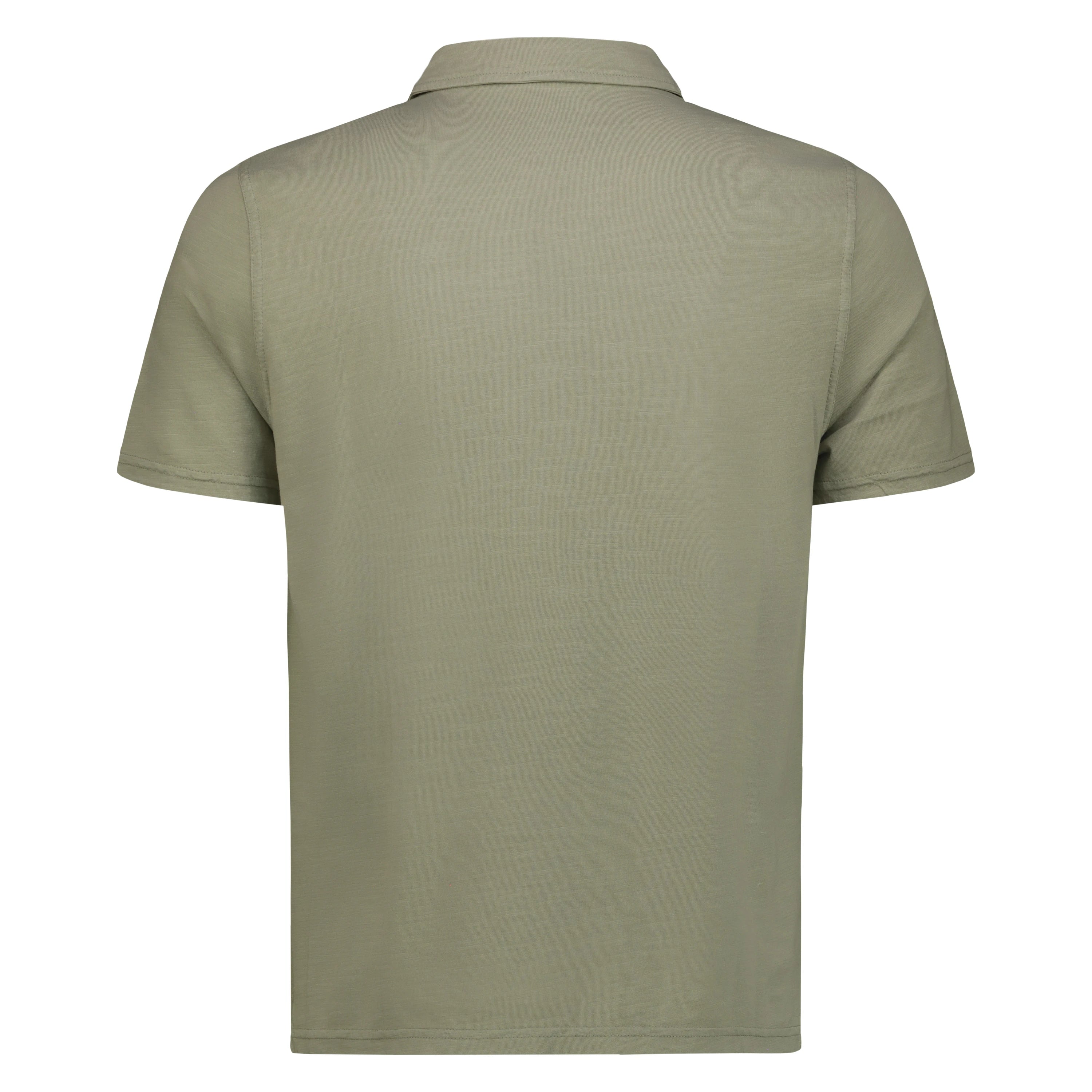 Polo Skipper Long Island in Jersey Fiammato (Sage)