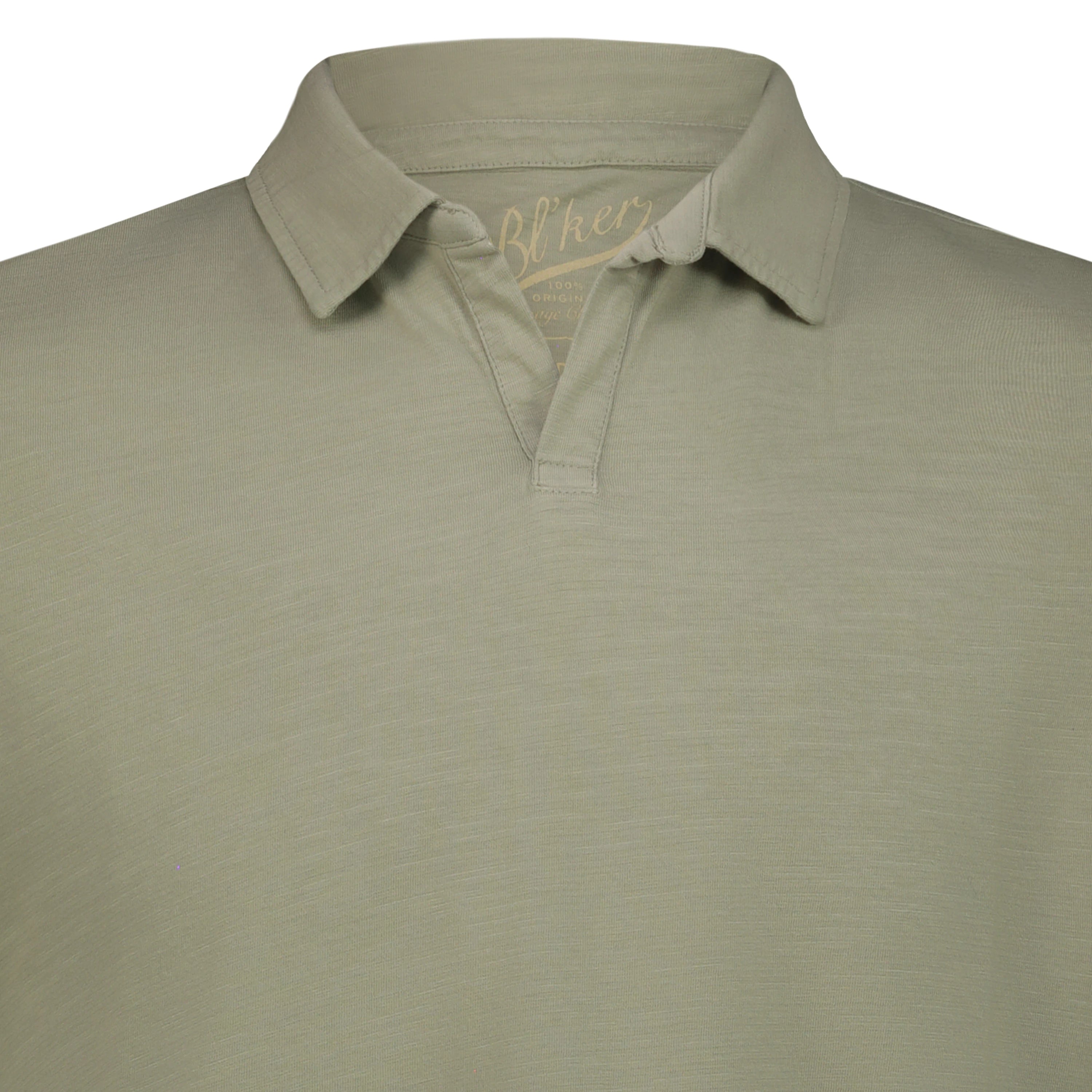 Polo Skipper Long Island in Jersey Fiammato (Sage)