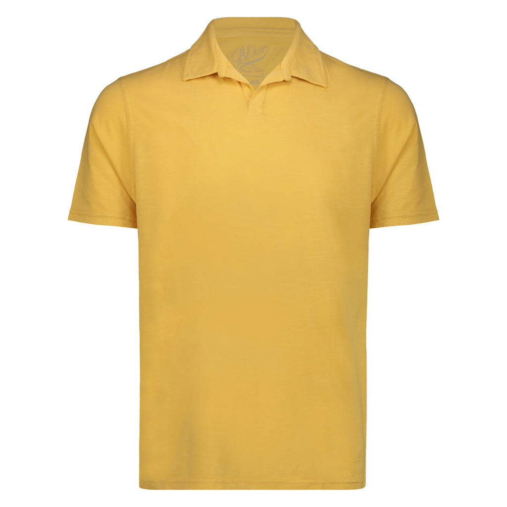 Polo Skipper Long Island in Jersey Fiammato (Yellow)