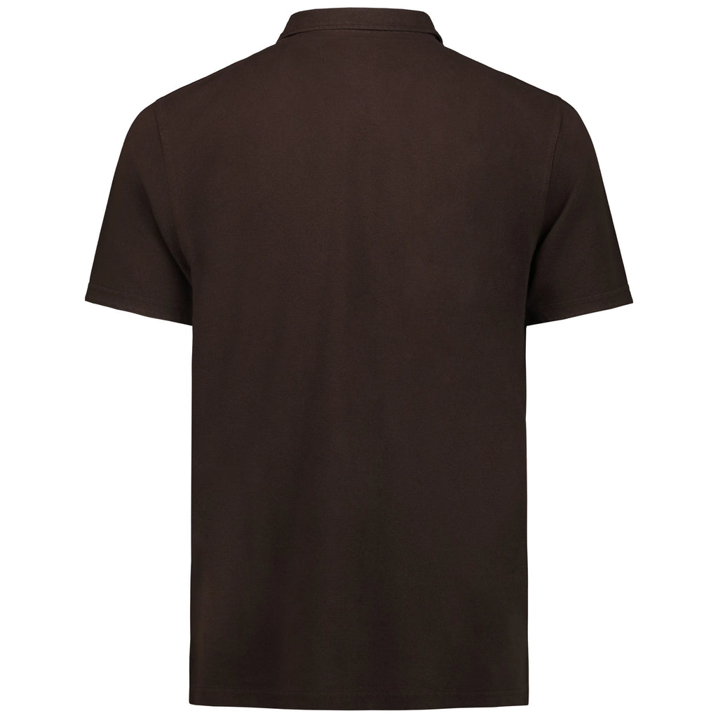 Polo Montauk in Piquet (Dark Brown)